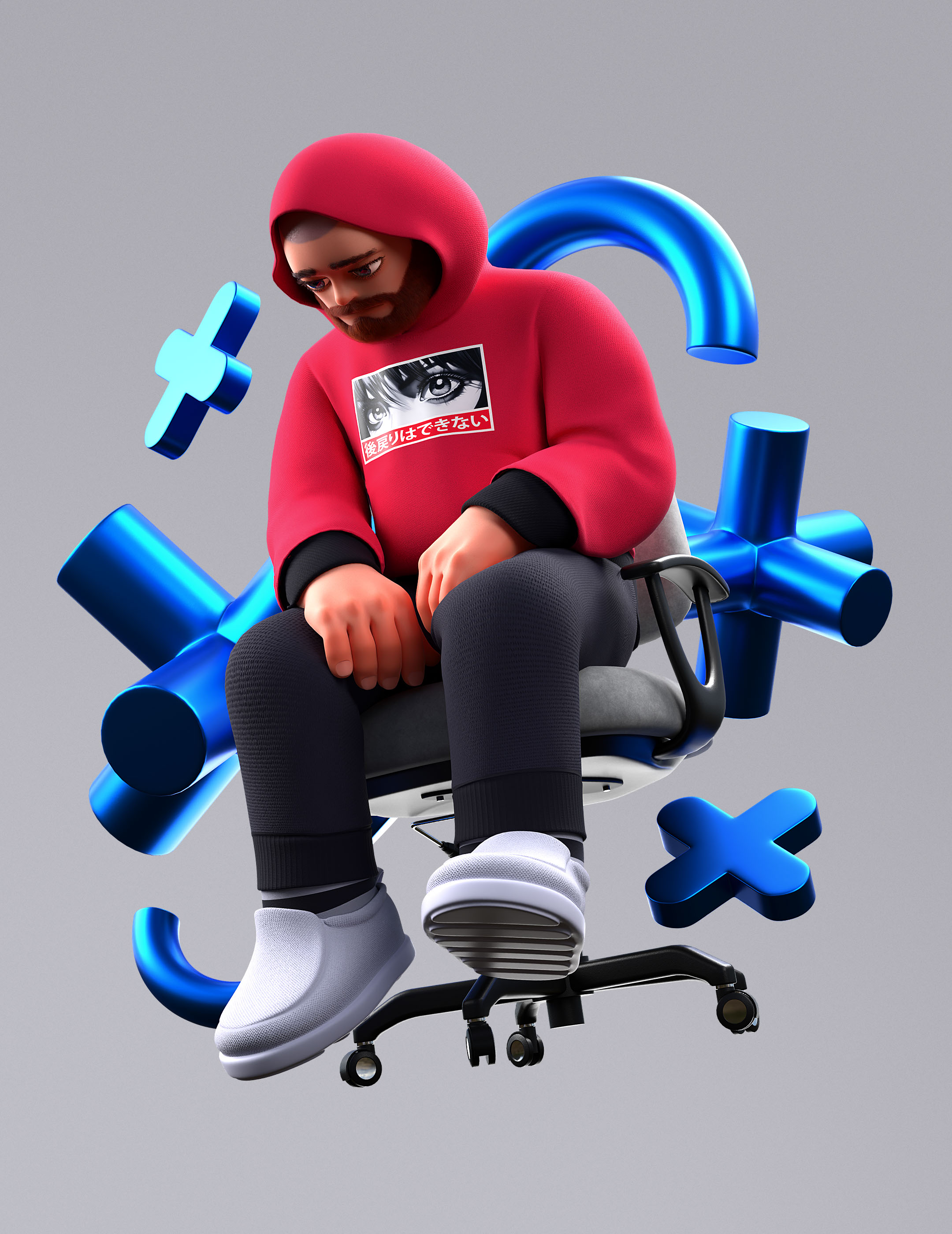 3D-персонаж — Изображение №4 — Иллюстрация, 3D на Dprofile