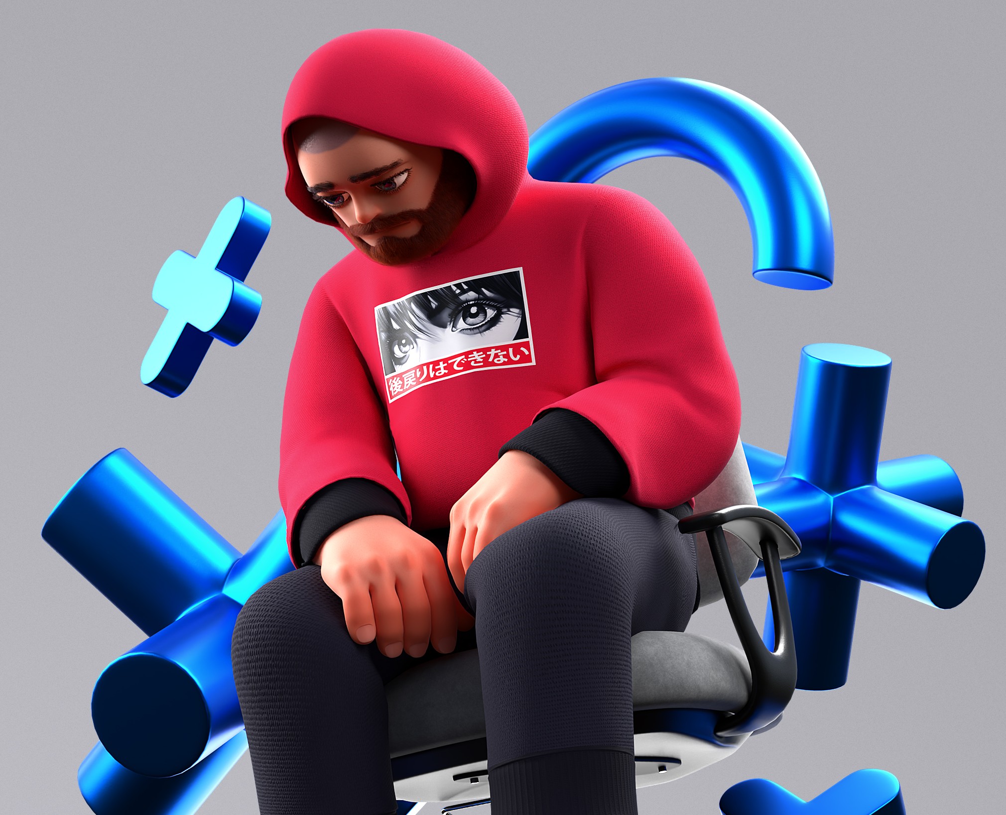3D-персонаж — Иллюстрация, 3D на Dprofile