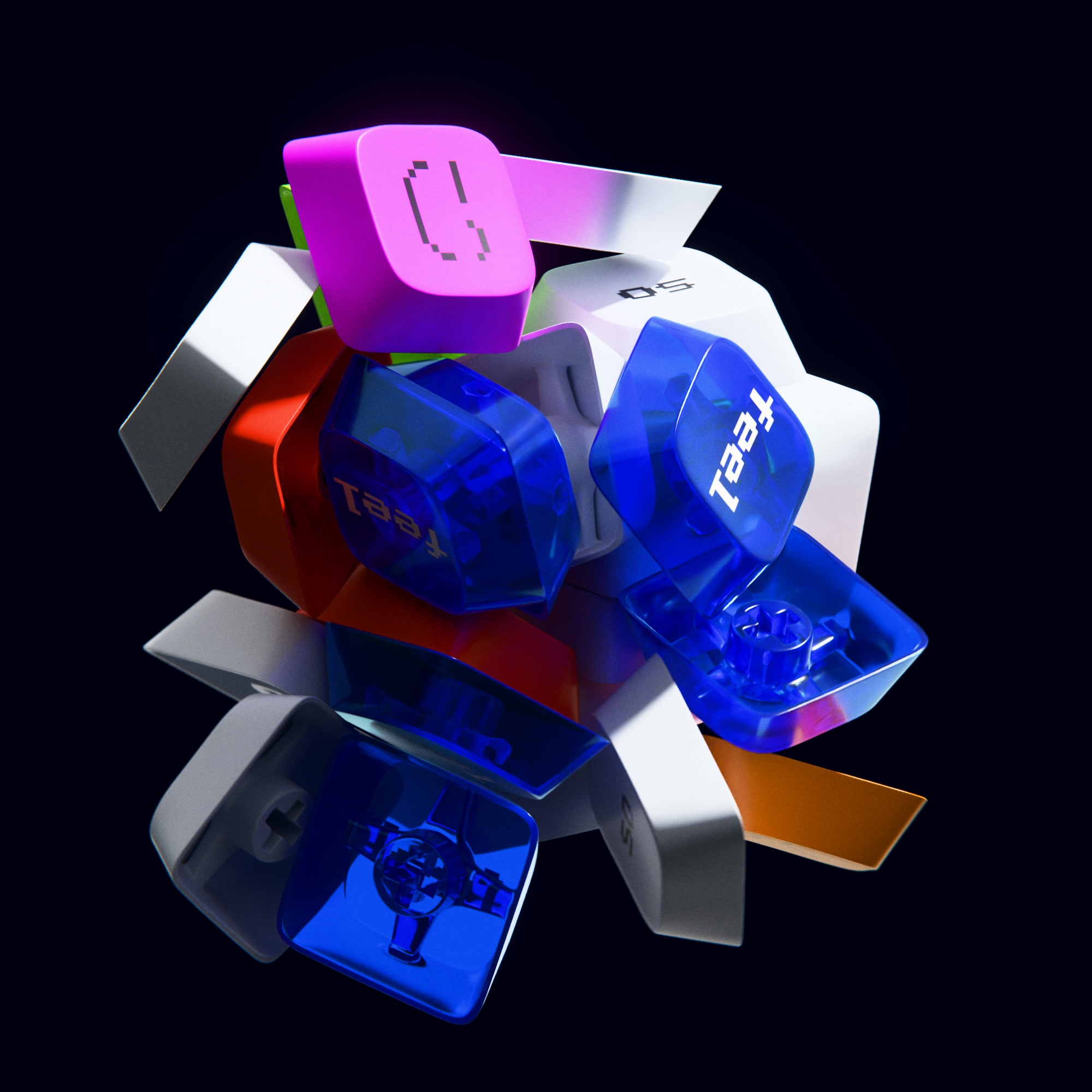 Кейкапы — Изображение №9 — Иллюстрация, 3D на Dprofile