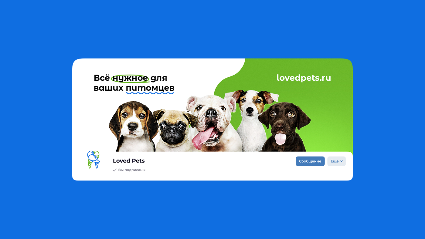 Loved Pets — Изображение №10 — Брендинг, Графика на Dprofile