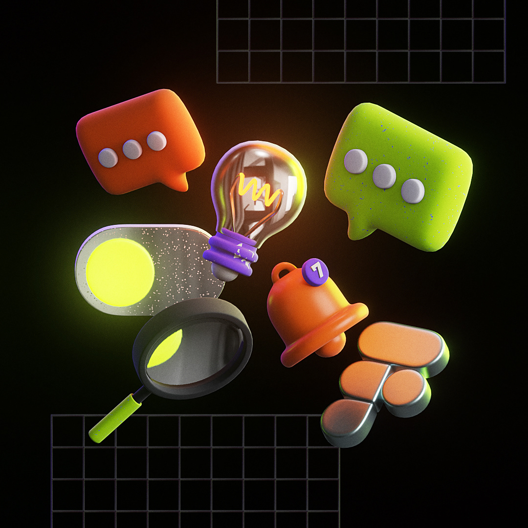 3D персонаж и элементы — Изображение №18 — Иллюстрация, 3D на Dprofile