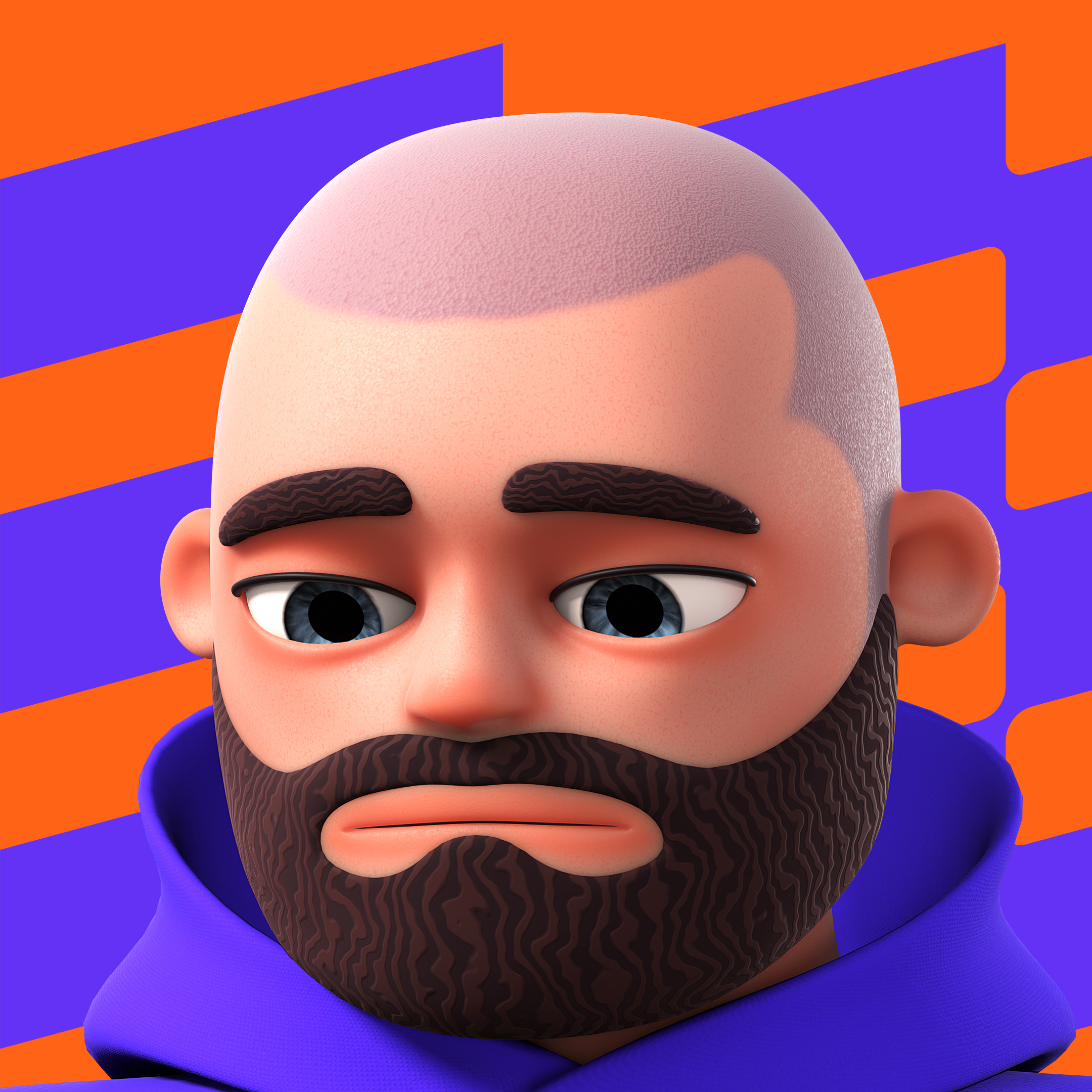 3D персонаж и элементы — Изображение №6 — Иллюстрация, 3D на Dprofile