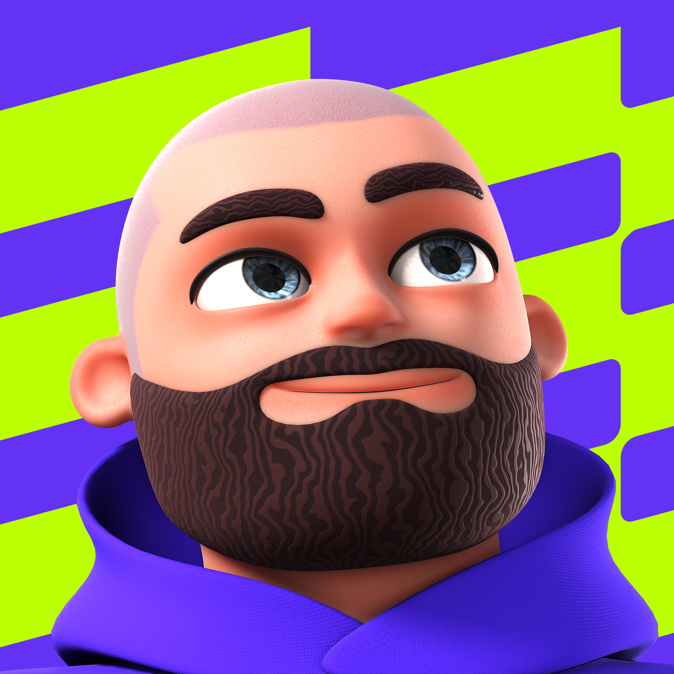 3D персонаж и элементы — Изображение №5 — Иллюстрация, 3D на Dprofile