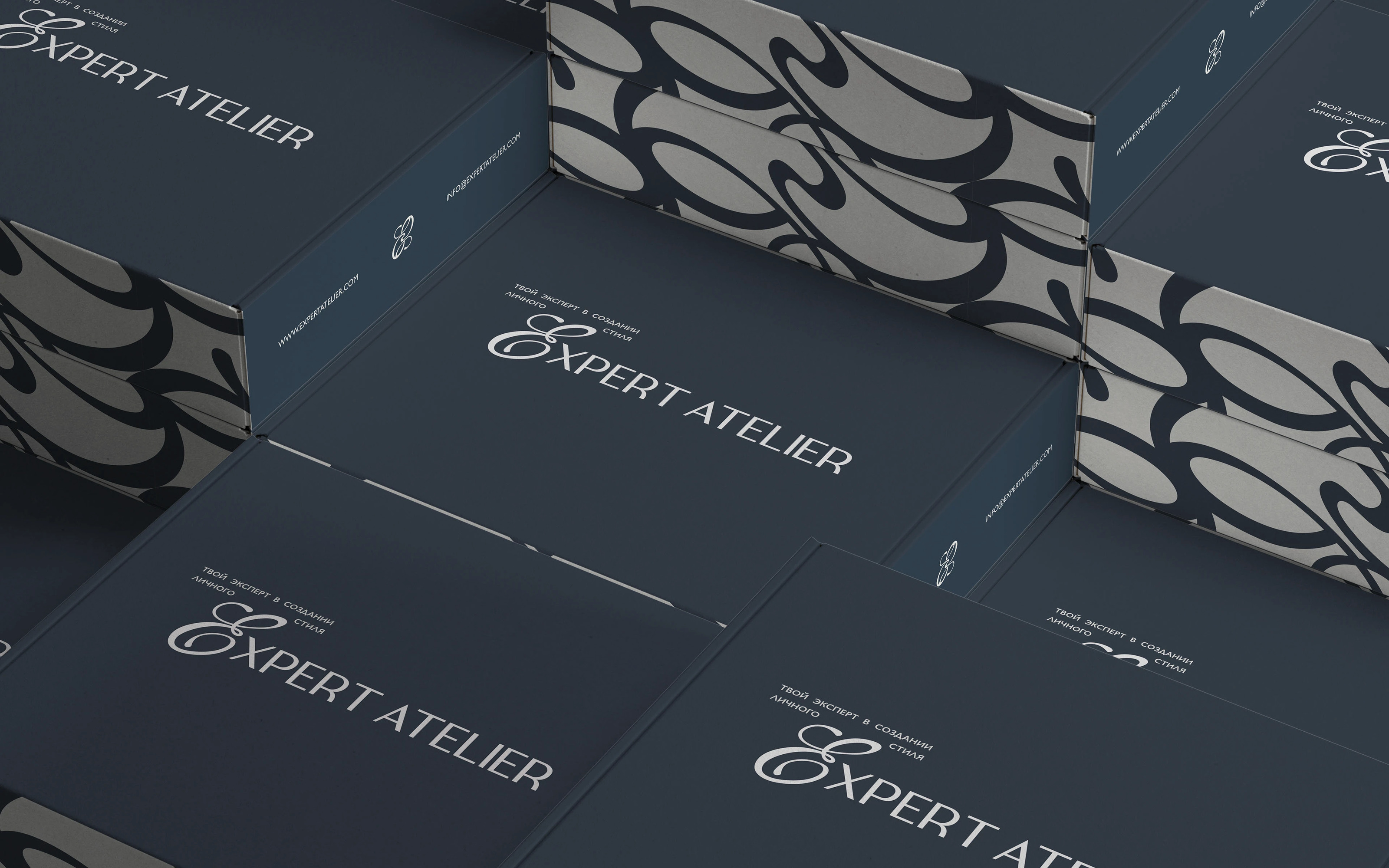 EXPERT ATELIER фирменный стиль логотип — Изображение №11 — Брендинг на Dprofile