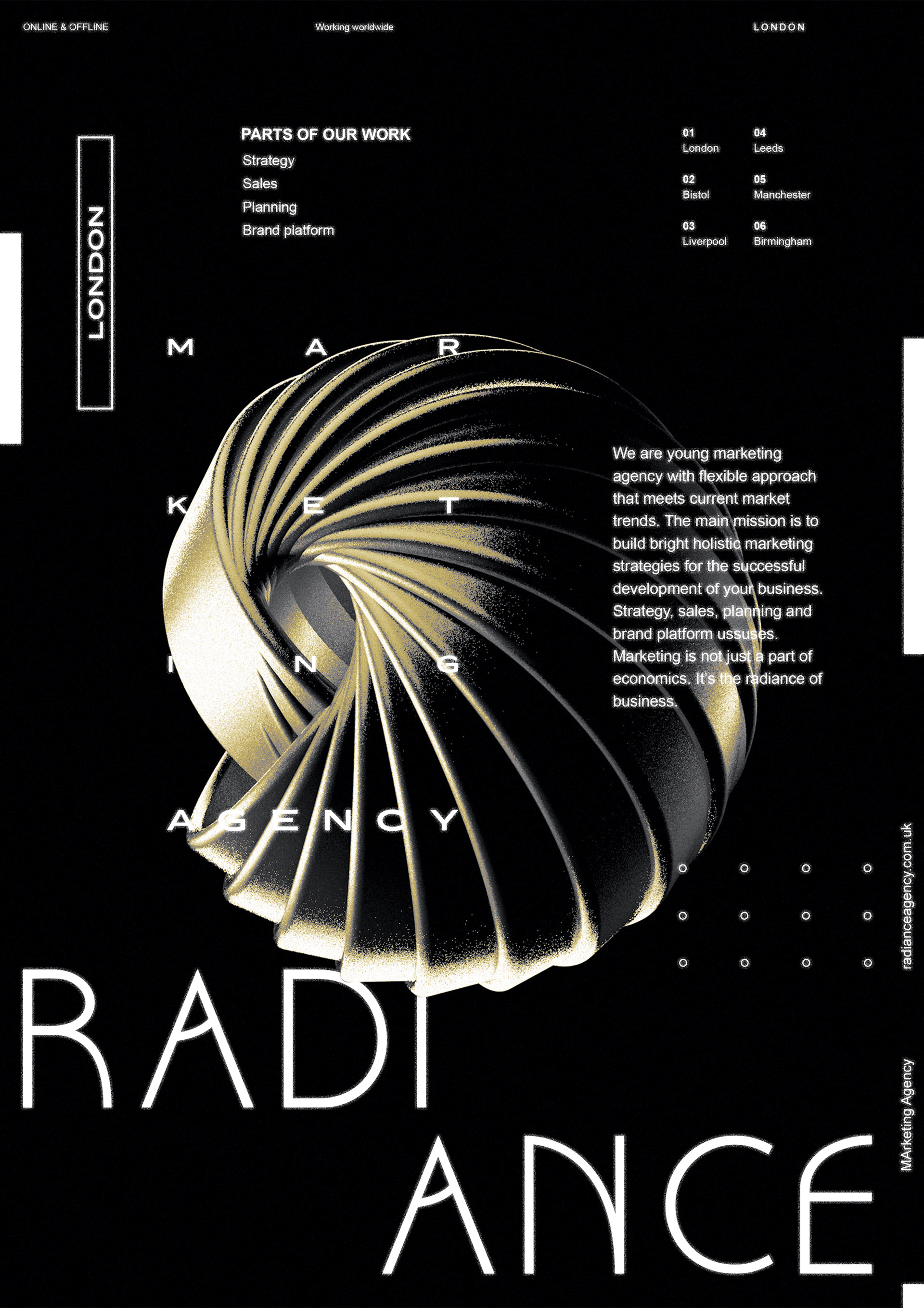 Логотип Фирменный стиль/Агентство маркетинга/Logo brand — Изображение №5 — Брендинг на Dprofile