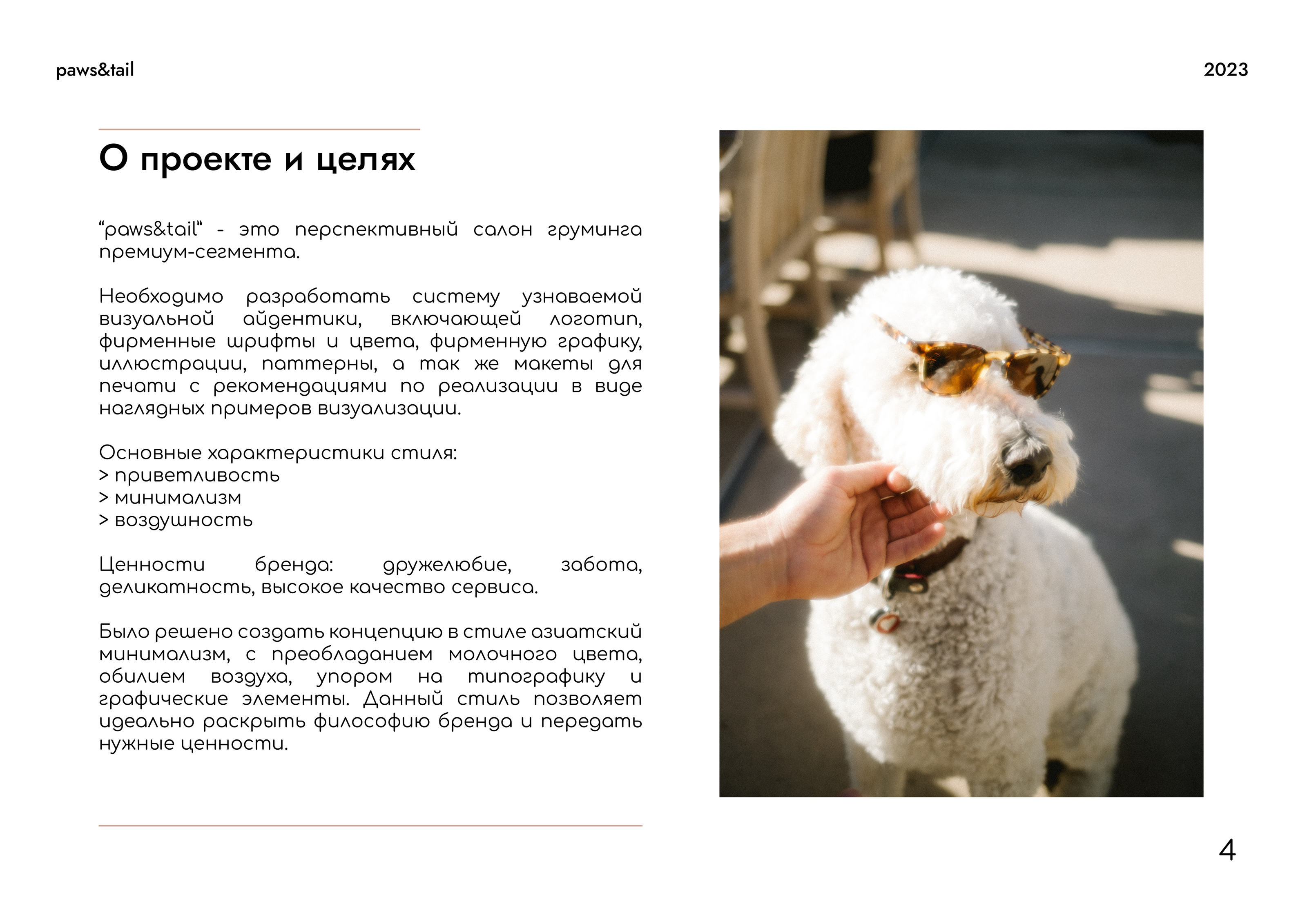 Гайдлайн | Фирменный стиль | Салон Груминга | Guidebook — Изображение №4 — Брендинг на Dprofile