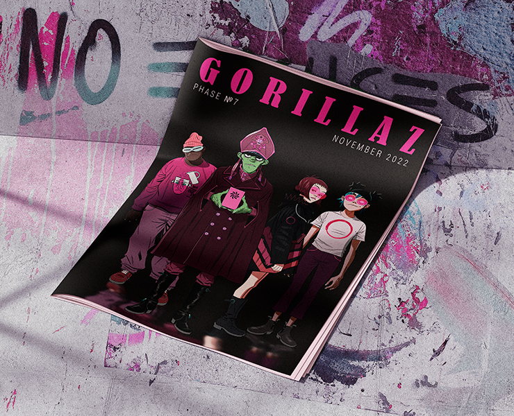 Gorillaz | фанатский журнал — Иллюстрация, Графика на Dprofile