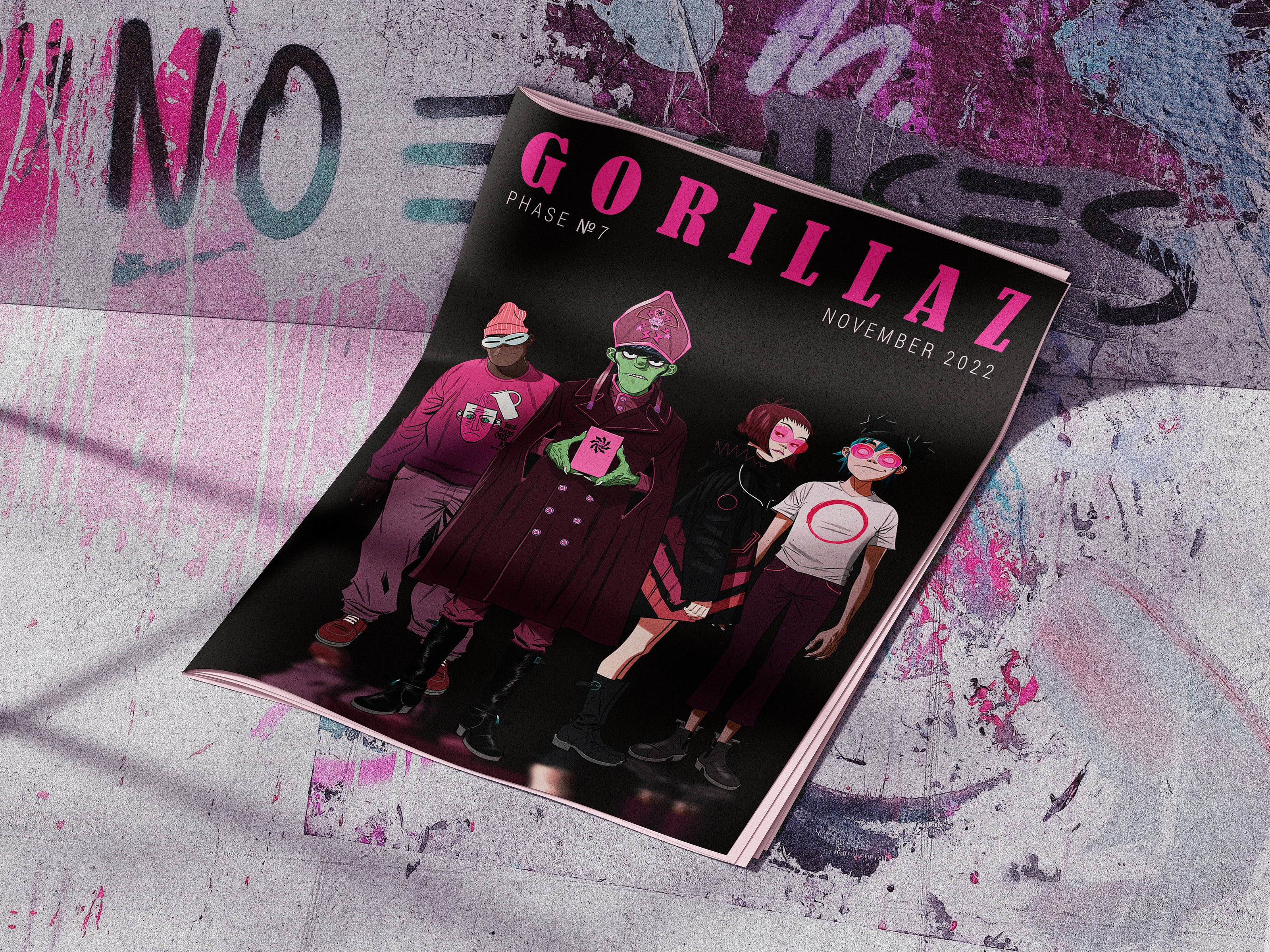 Gorillaz | фанатский журнал — Изображение №1 — Иллюстрация, Графика на Dprofile