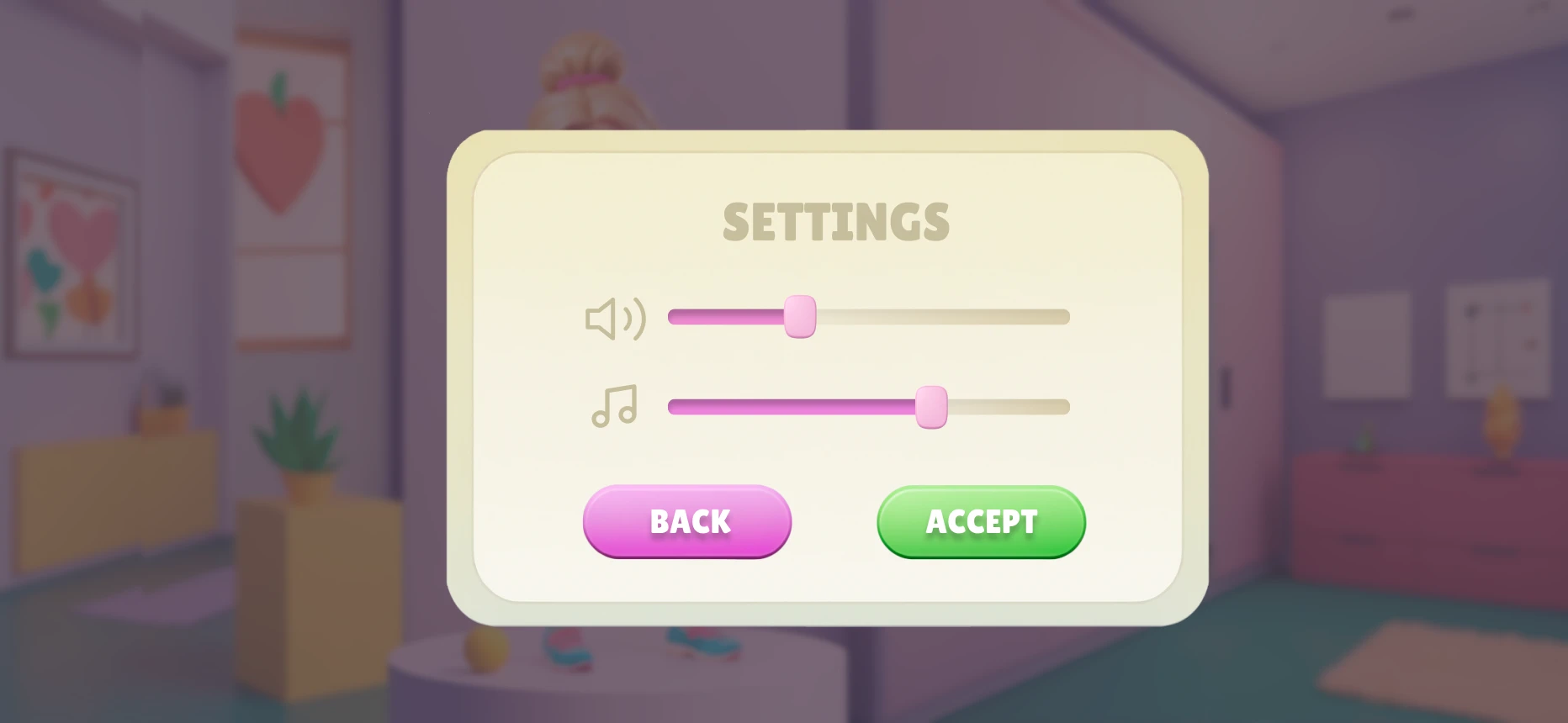 Интерфейс для мобильной игры "Chibi Podium" — Изображение №2 — Интерфейсы, Иллюстрация на Dprofile
