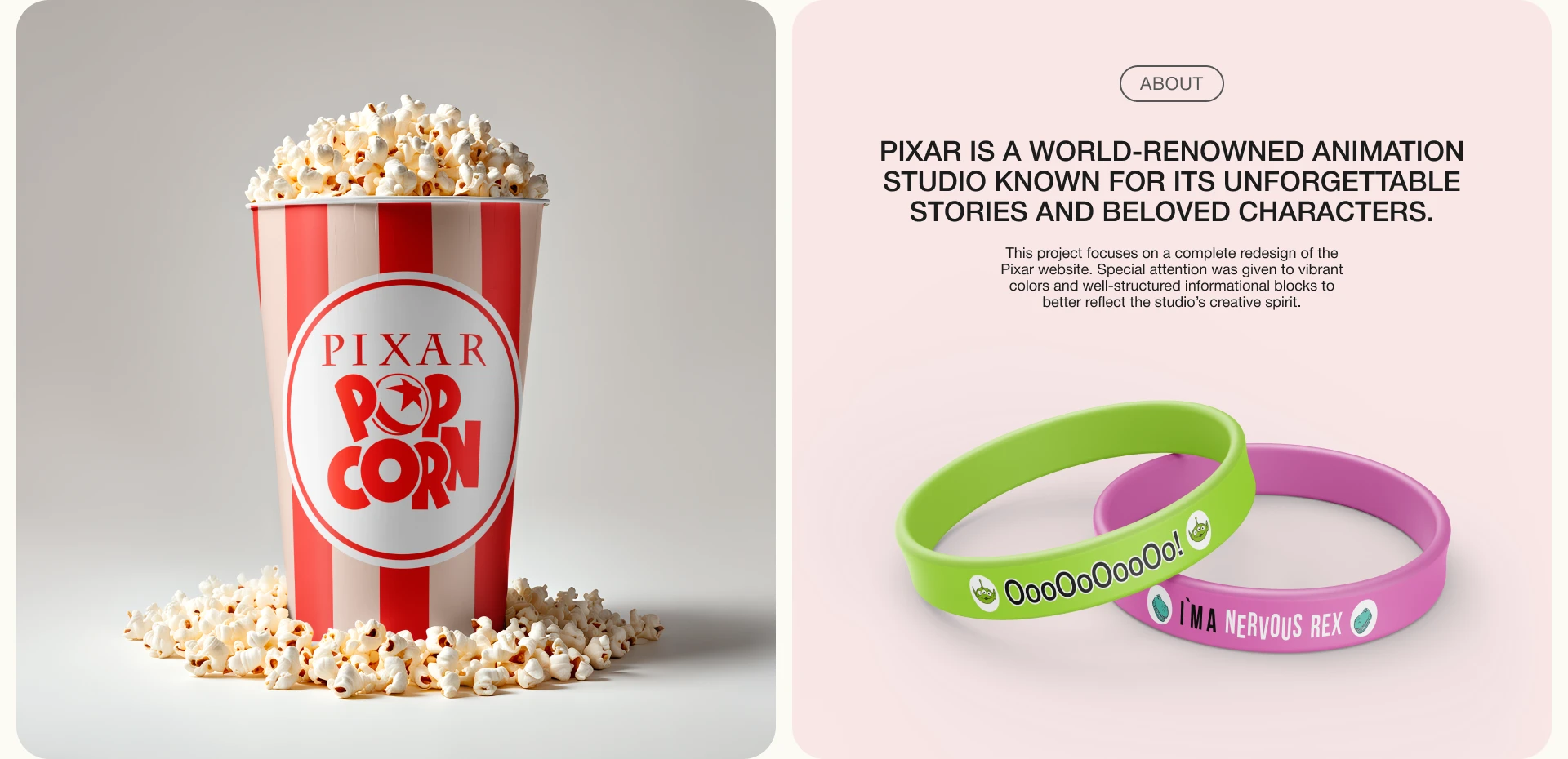 PIXAR | Corporate website redesign — Изображение №2 — Интерфейсы на Dprofile