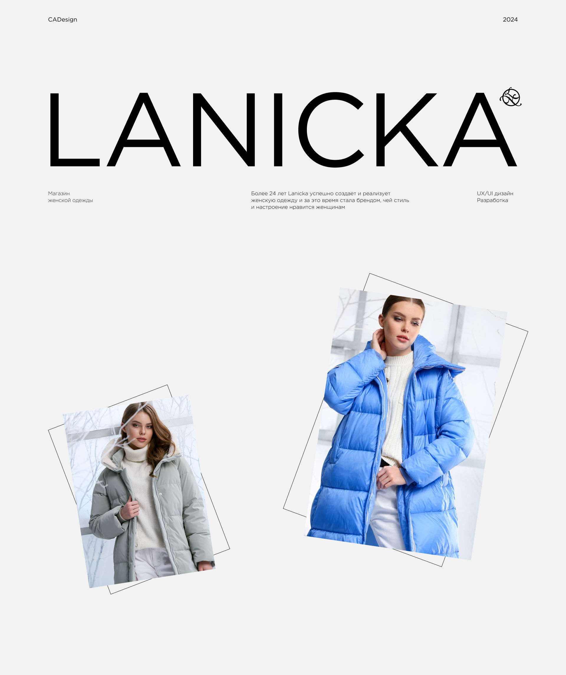 Lanicka | E-commerce — Изображение №1 — Интерфейсы, Анимация на Dprofile