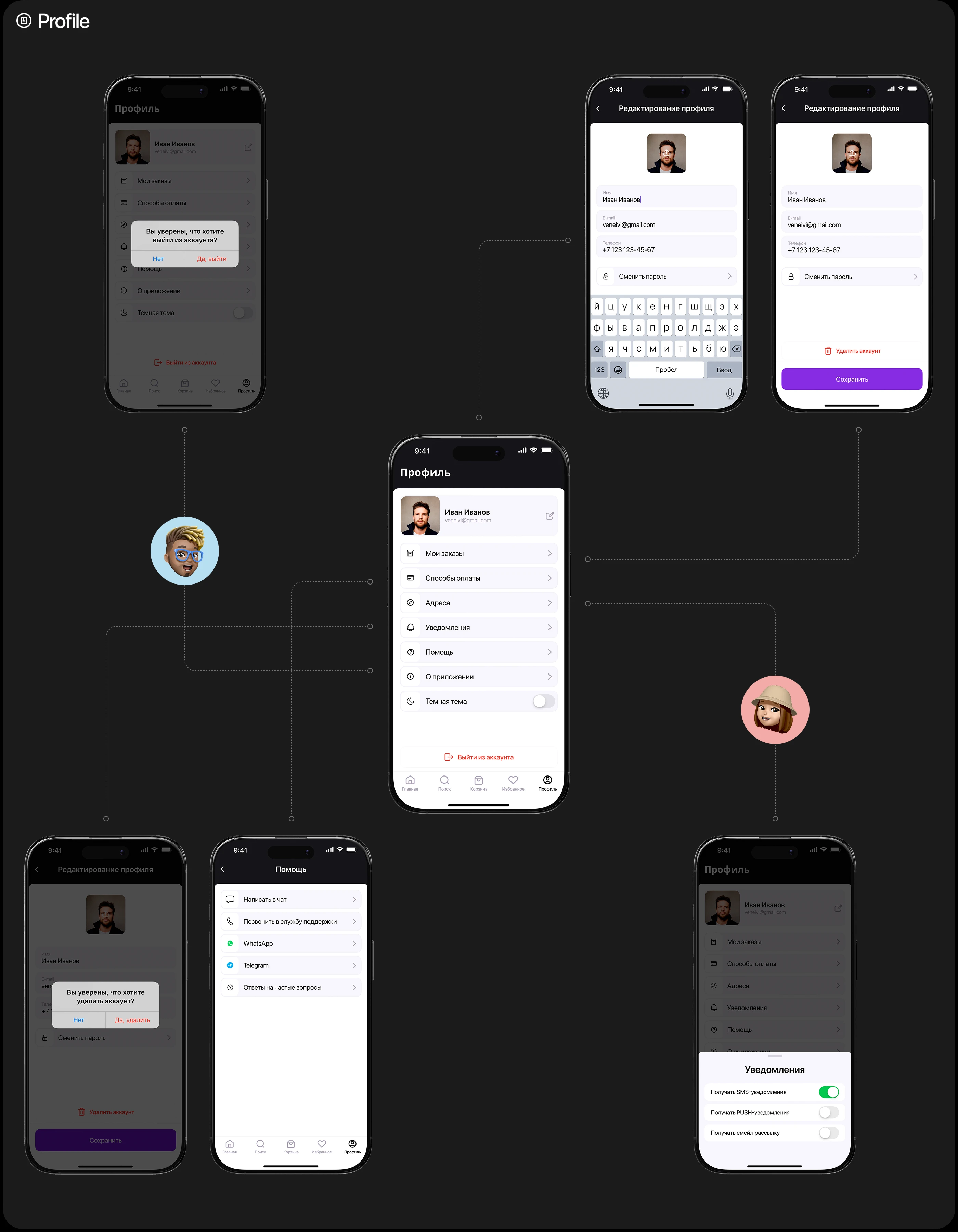 InnovaTech | Mobile app | Electronics Marketplace — Изображение №17 — Интерфейсы на Dprofile