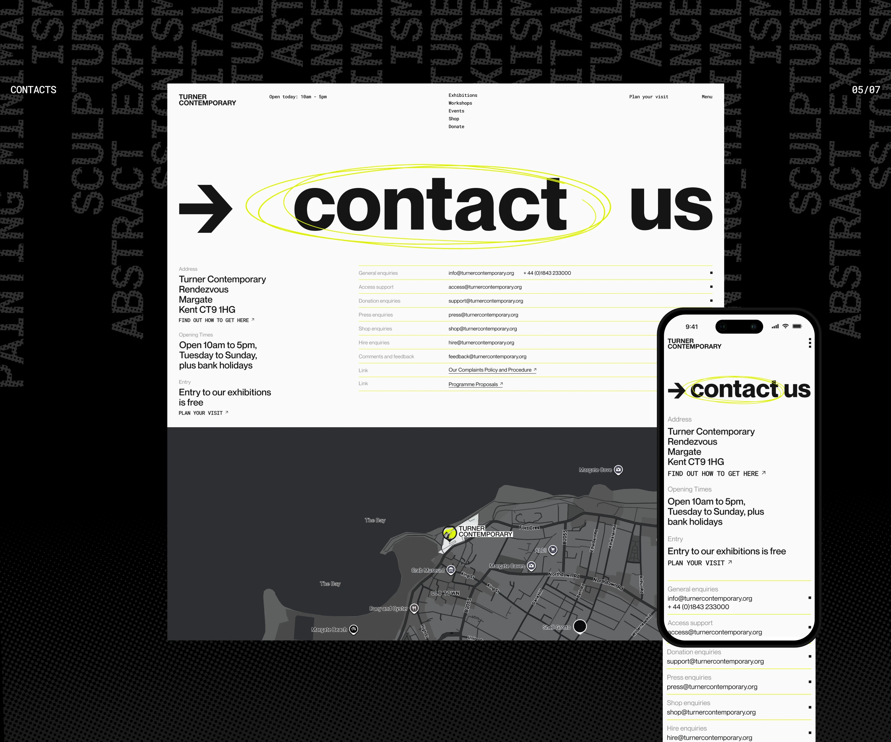 Gallery of Contemporary Art - Corporate Website - UX/UI — Изображение №10 — Интерфейсы на Dprofile