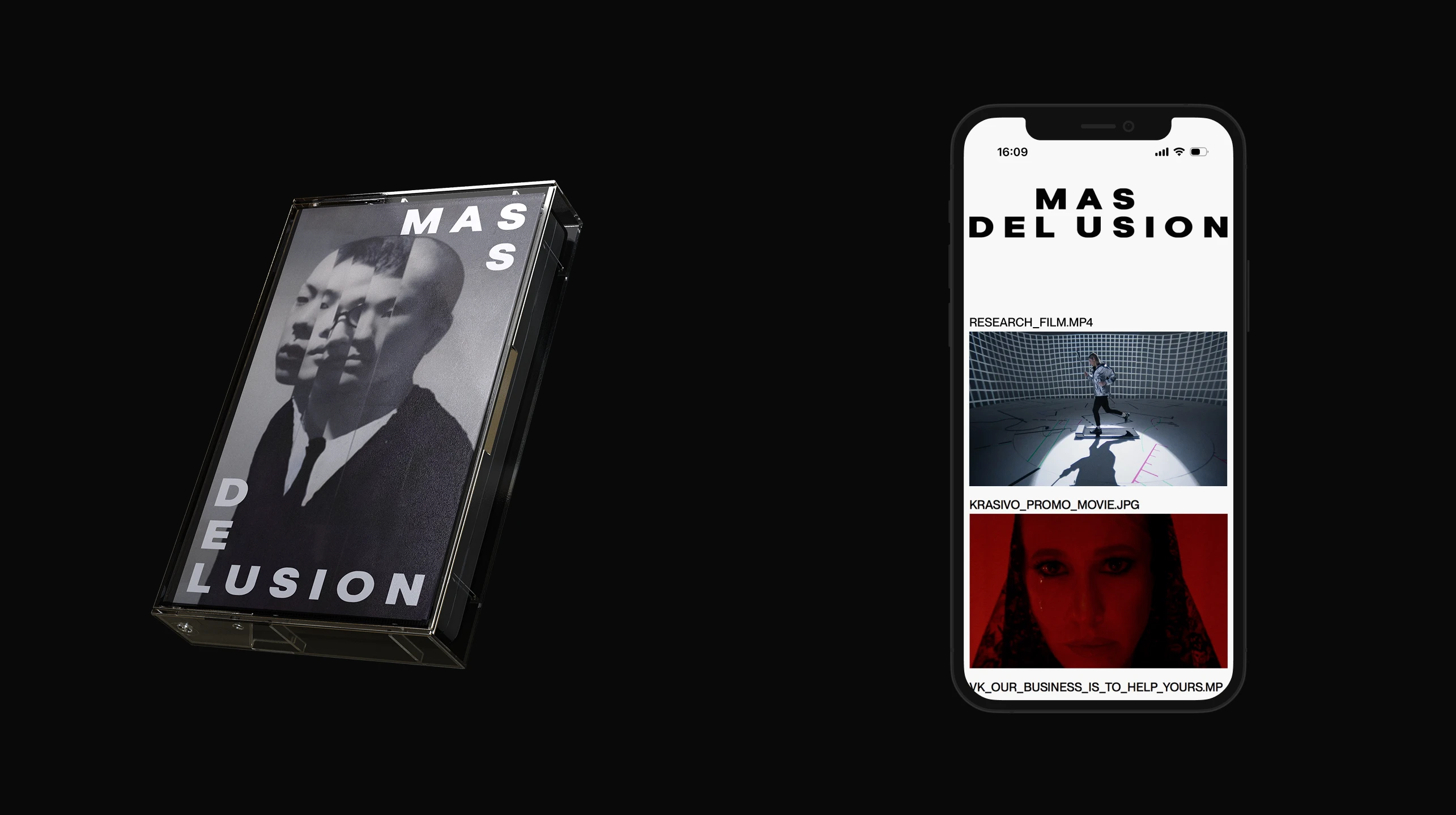 MASS DELLUSION — Изображение №5 — Интерфейсы, Брендинг на Dprofile