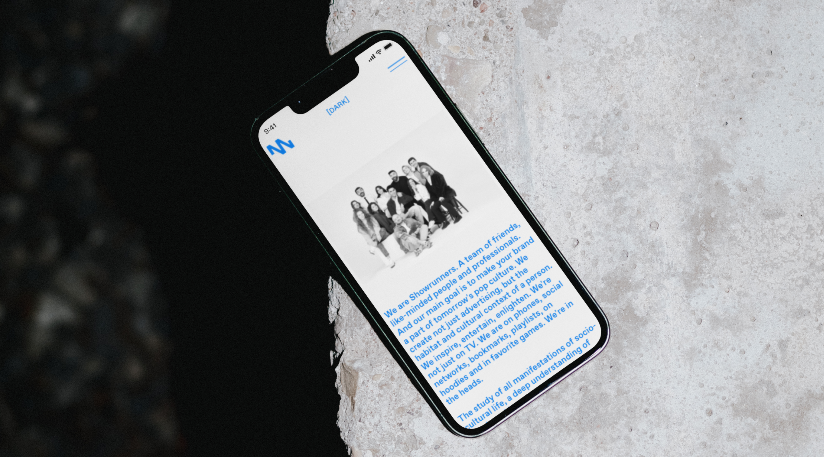 Showrunners — Изображение №5 — Интерфейсы, Брендинг на Dprofile