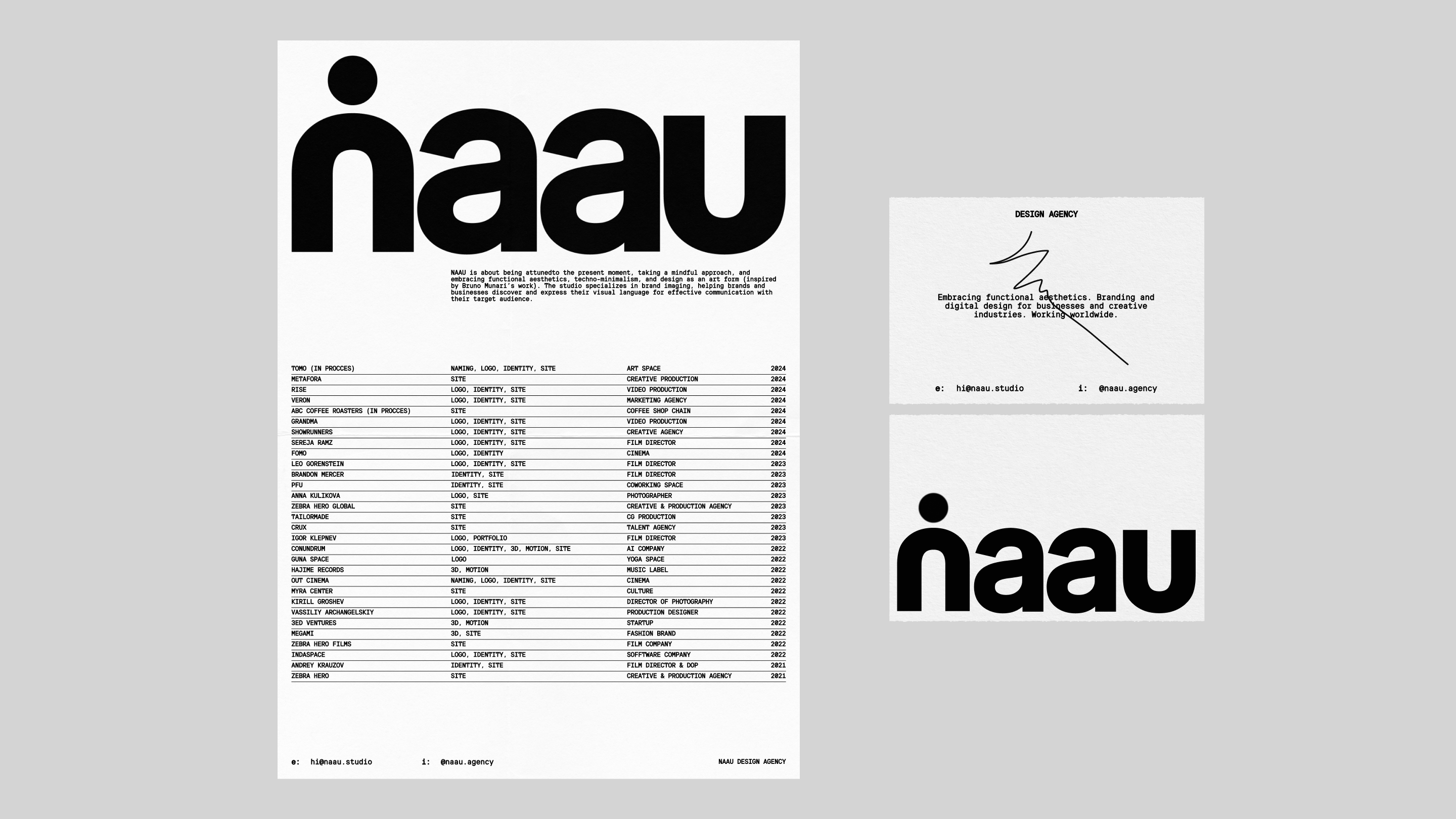 NAAU AGENCY 3.0 — Изображение №3 — Интерфейсы, Брендинг на Dprofile