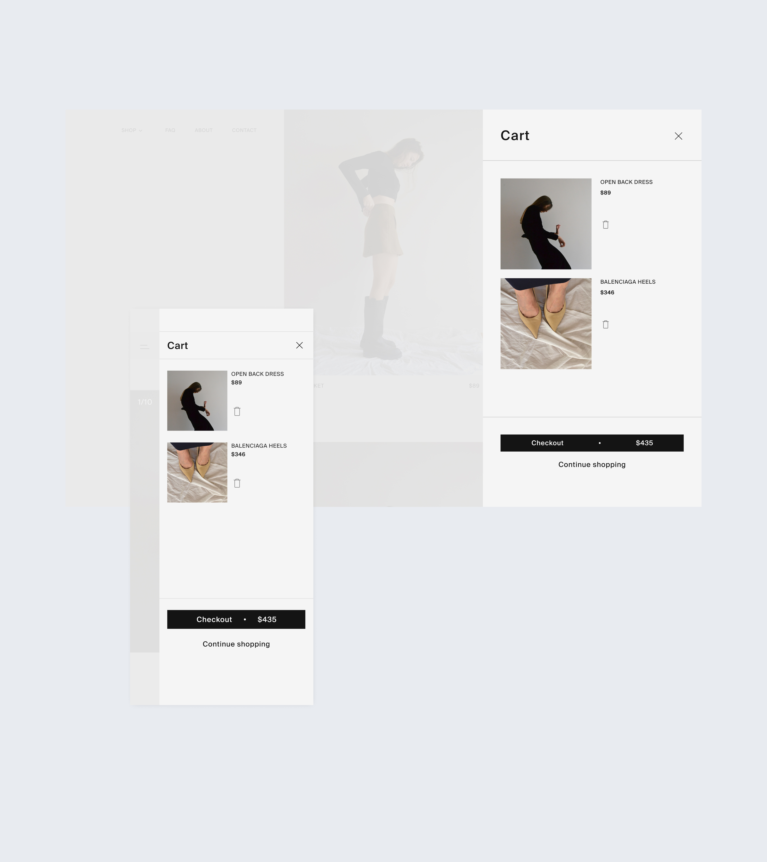 E-COMMERCE WEBSITE. SEASEA | VINTAGE CLOTHES — Изображение №10 — Интерфейсы на Dprofile