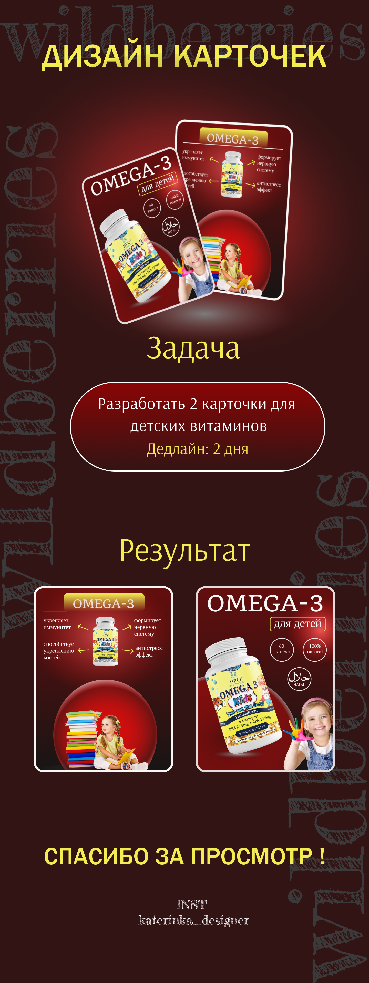 Карточки для маркетплейсов — Изображение №1 — Интерфейсы, Графика на Dprofile