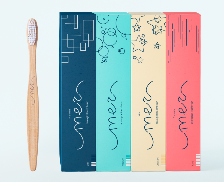 MER: Corporate identity for a brand of toothbrushes — Брендинг на Dprofile