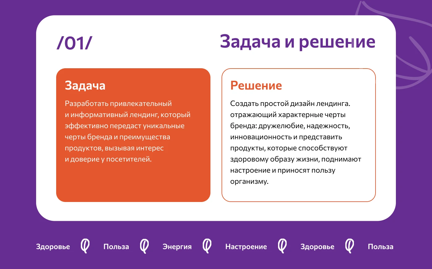 Лендинг для компании Fruit Eco — Изображение №3 — Интерфейсы, Маркетинг на Dprofile