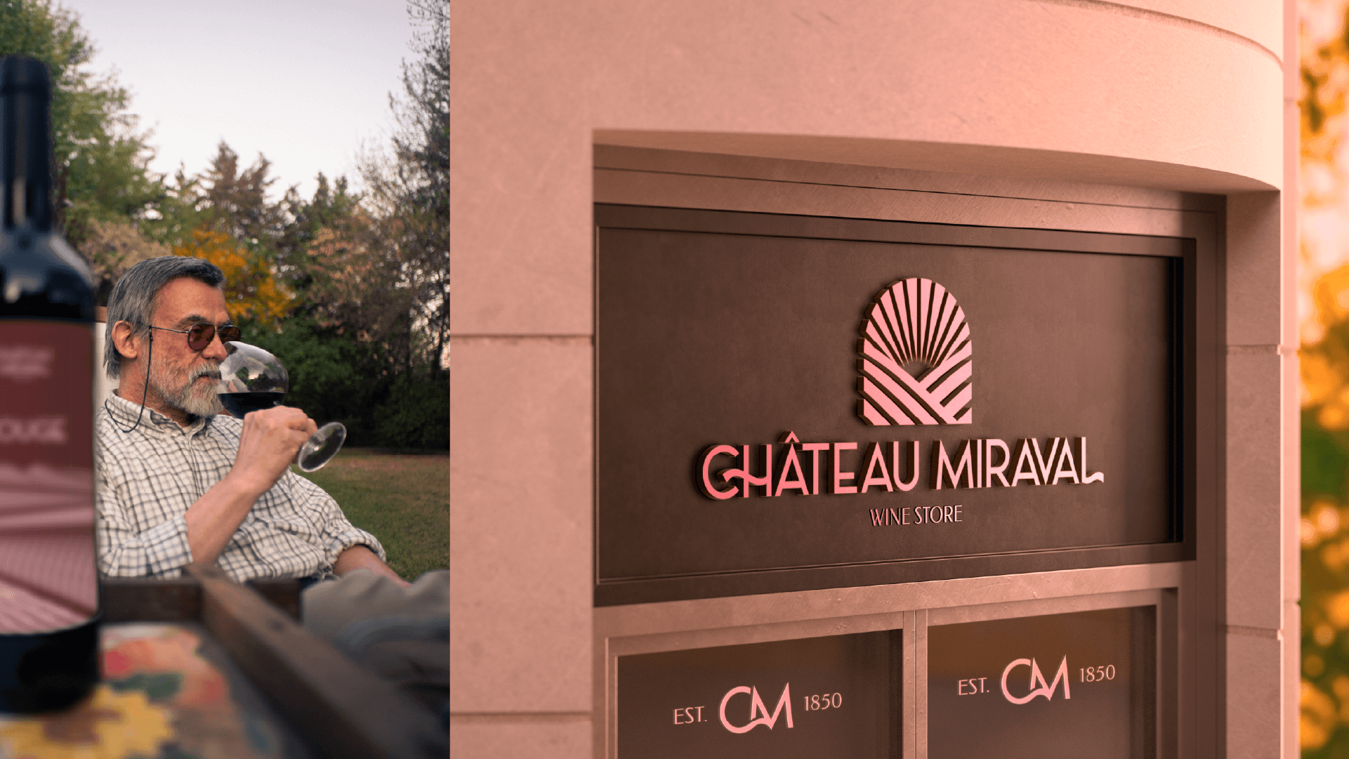 Château Miraval Winery Brand Identity / Винодельня — Изображение №10 — Брендинг на Dprofile