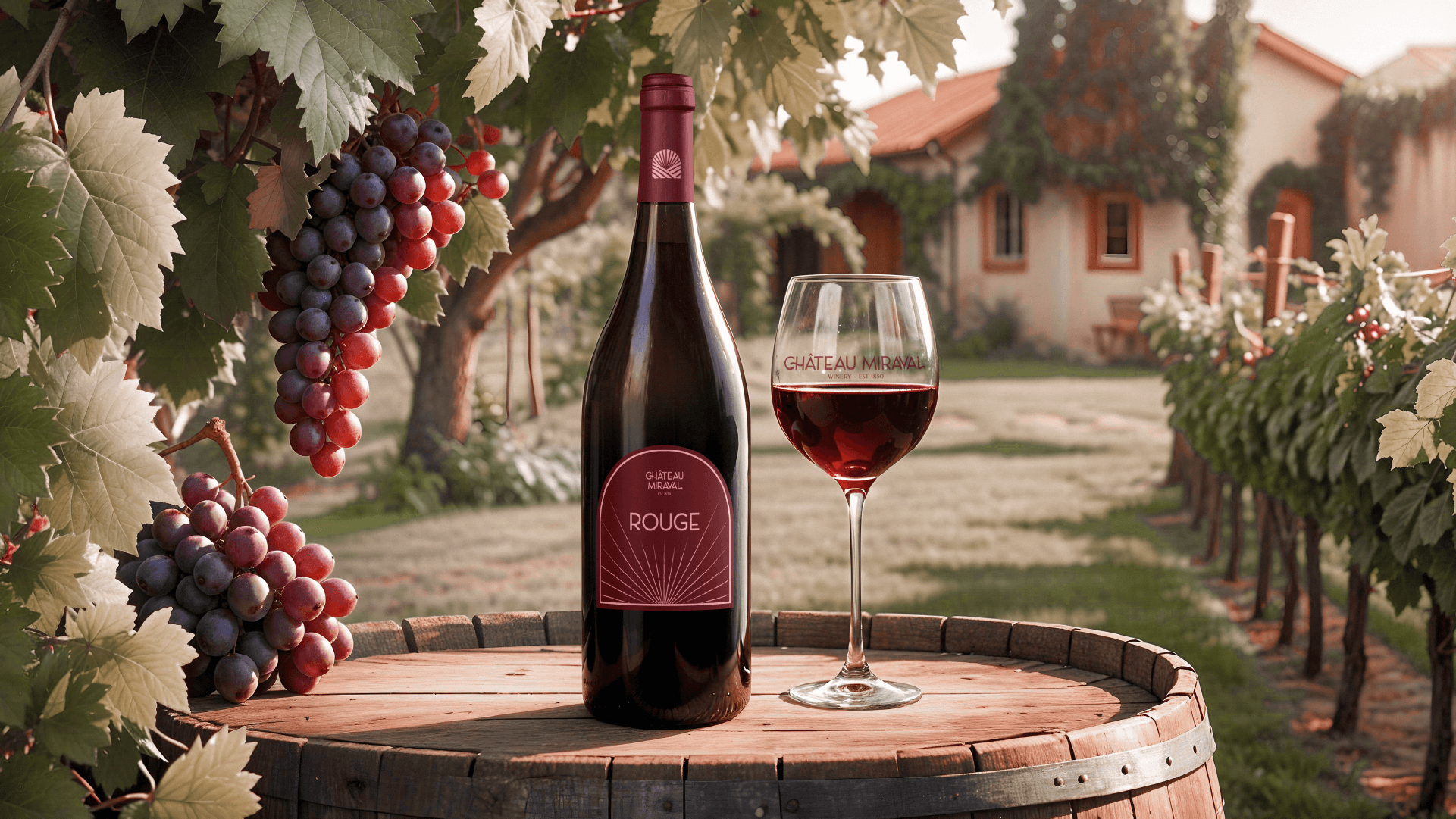 Château Miraval Winery Brand Identity / Винодельня — Изображение №12 — Брендинг на Dprofile