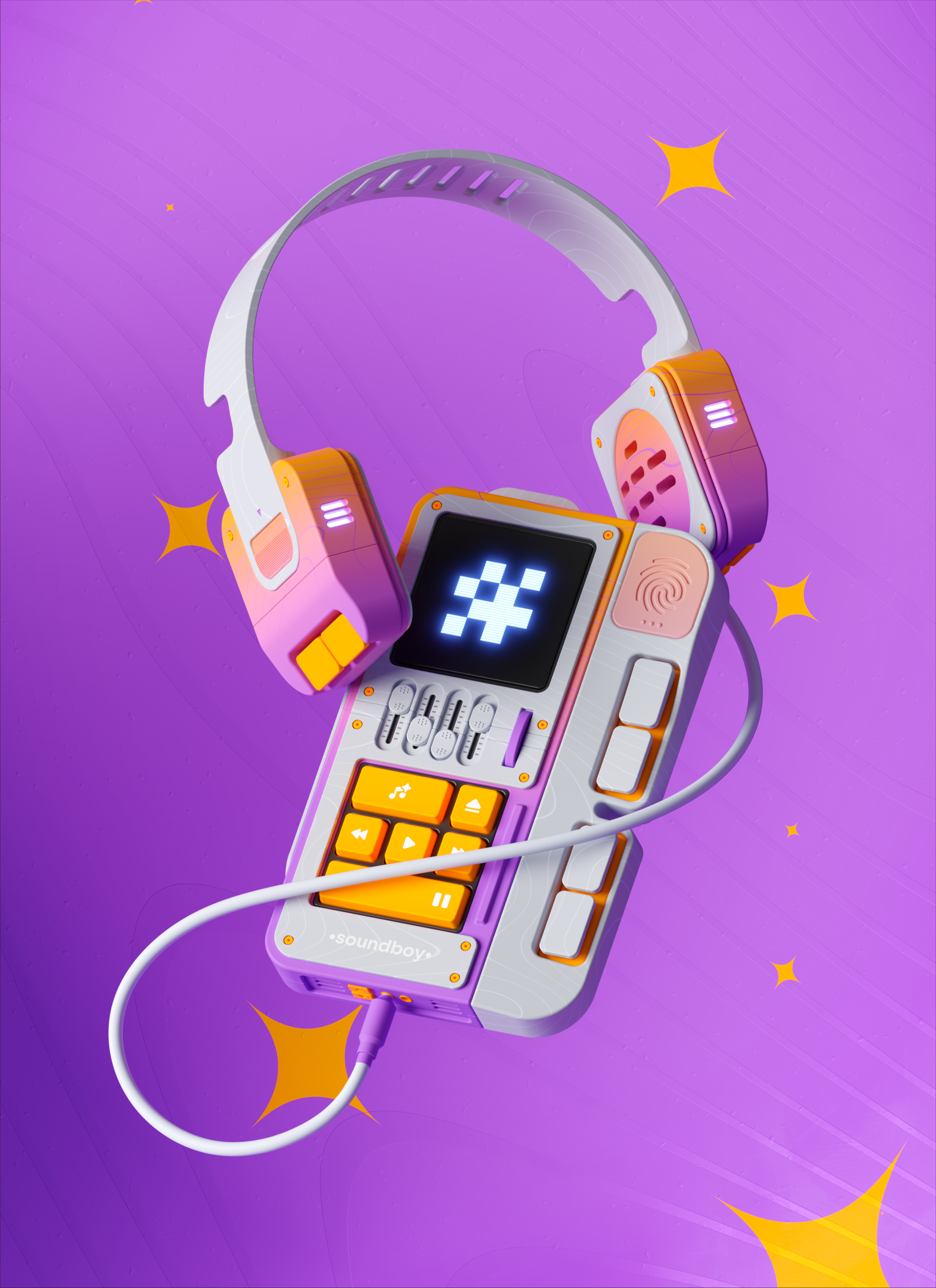 SOUNDBOY — Изображение №6 — Иллюстрация, 3D на Dprofile