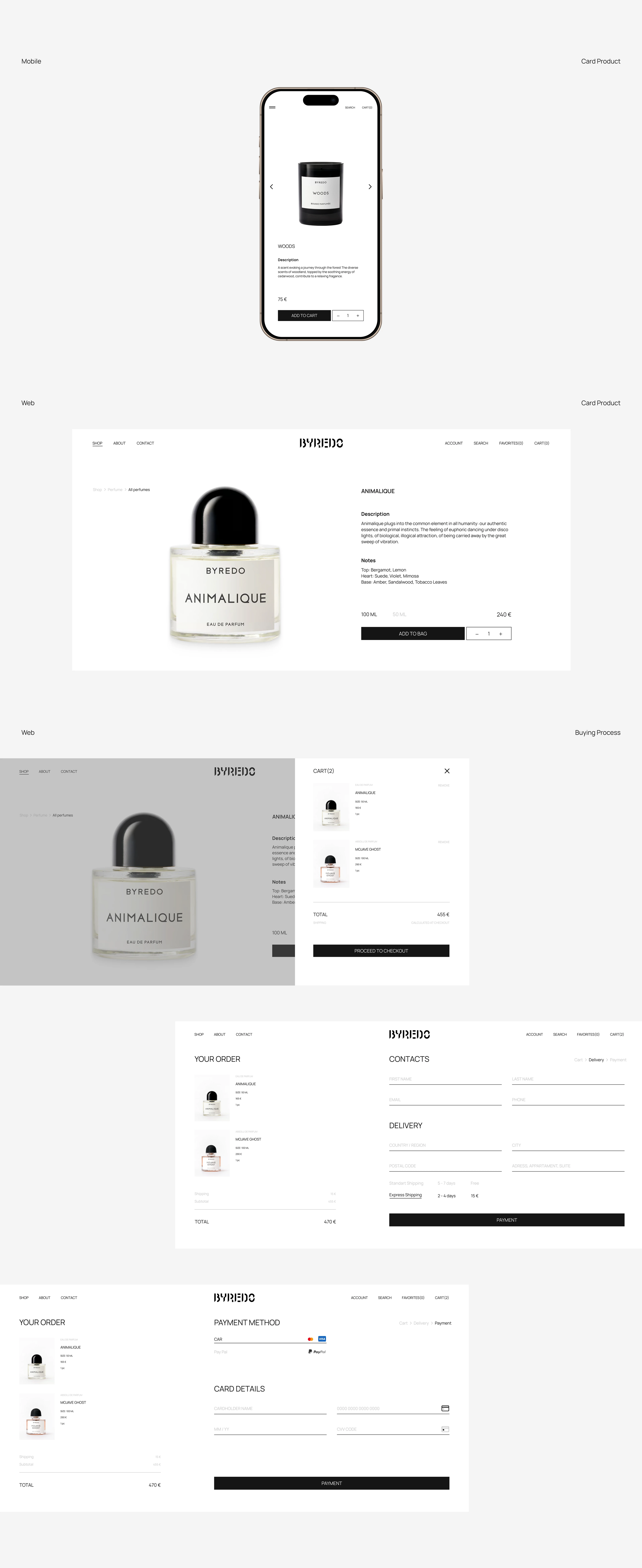 Byredo UXUI Design — Изображение №6 — Интерфейсы на Dprofile
