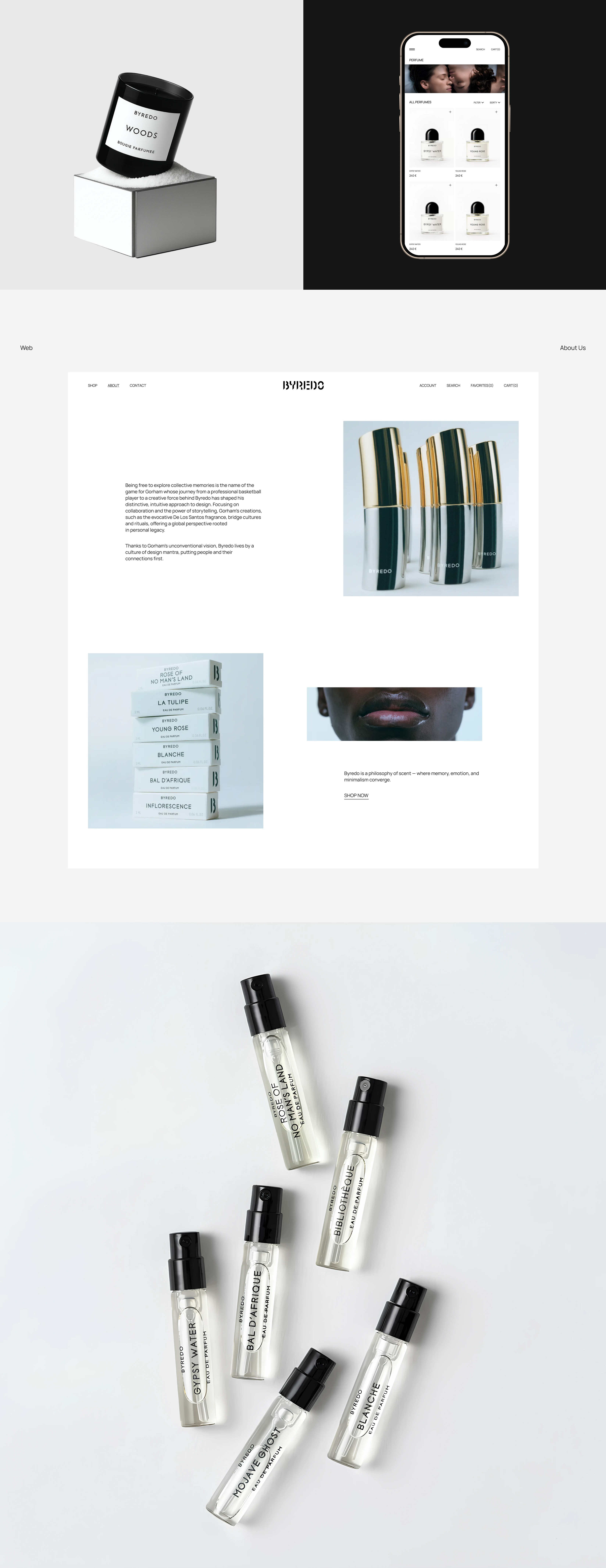 Byredo UXUI Design — Изображение №5 — Интерфейсы на Dprofile