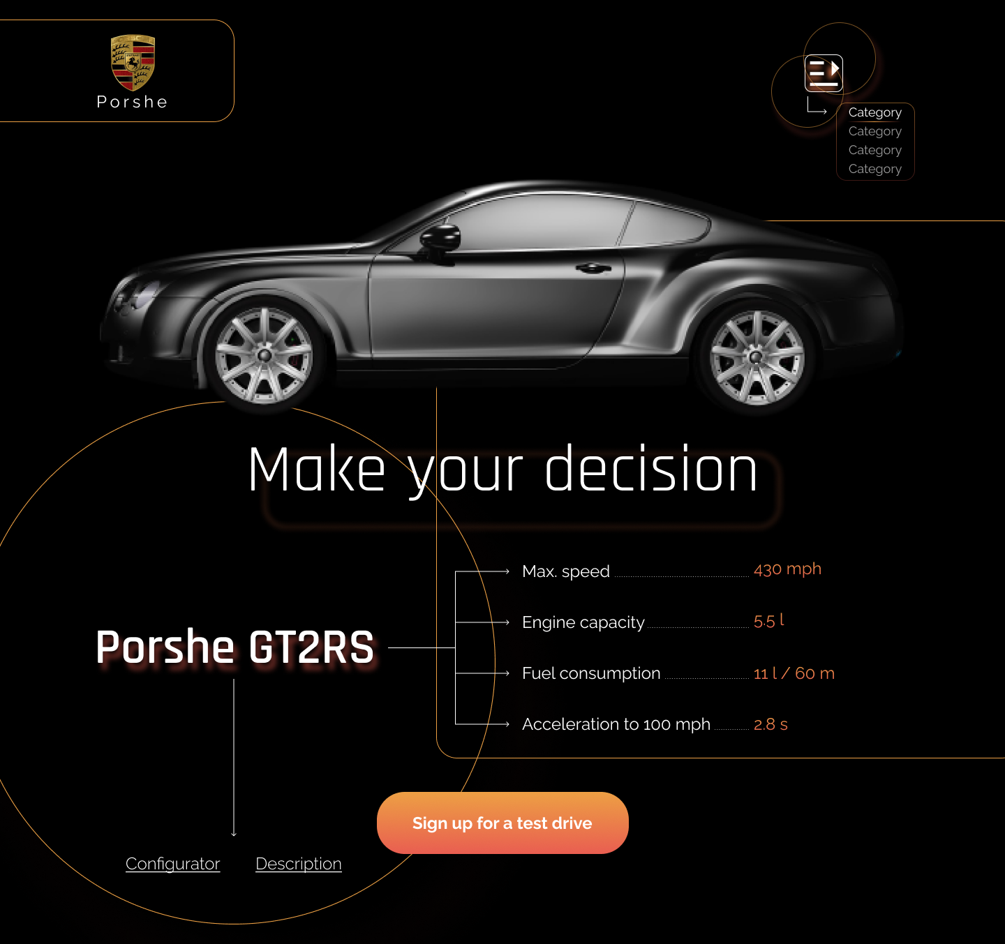Cover design | Porshe — Изображение №1 — Иллюстрация, Маркетинг на Dprofile