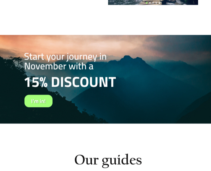 Site adaptive design | Тур по Амазонке — Интерфейсы, Маркетинг на Dprofile