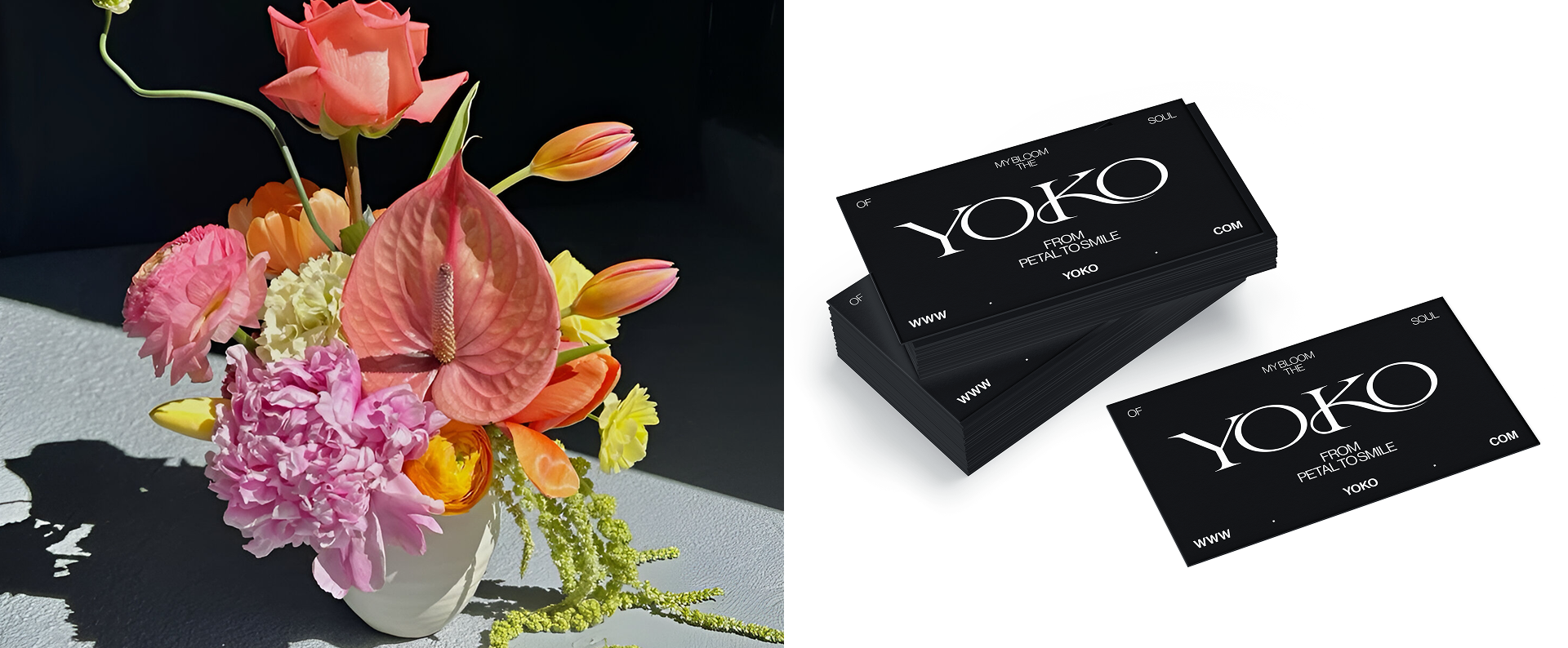 YOKO | Brand Identity for flower boutique — Изображение №13 — Брендинг на Dprofile