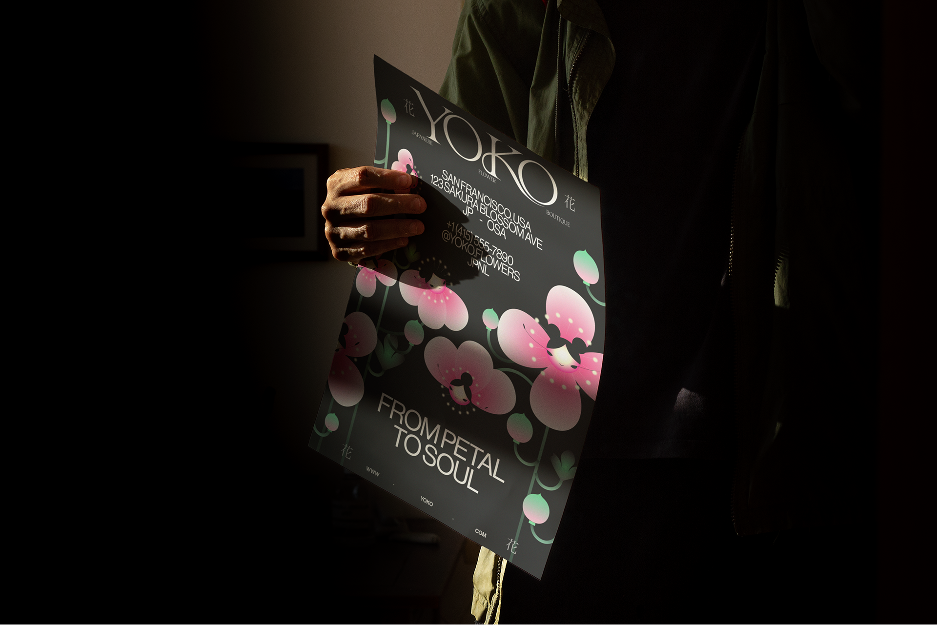 YOKO | Brand Identity for flower boutique — Изображение №7 — Брендинг на Dprofile