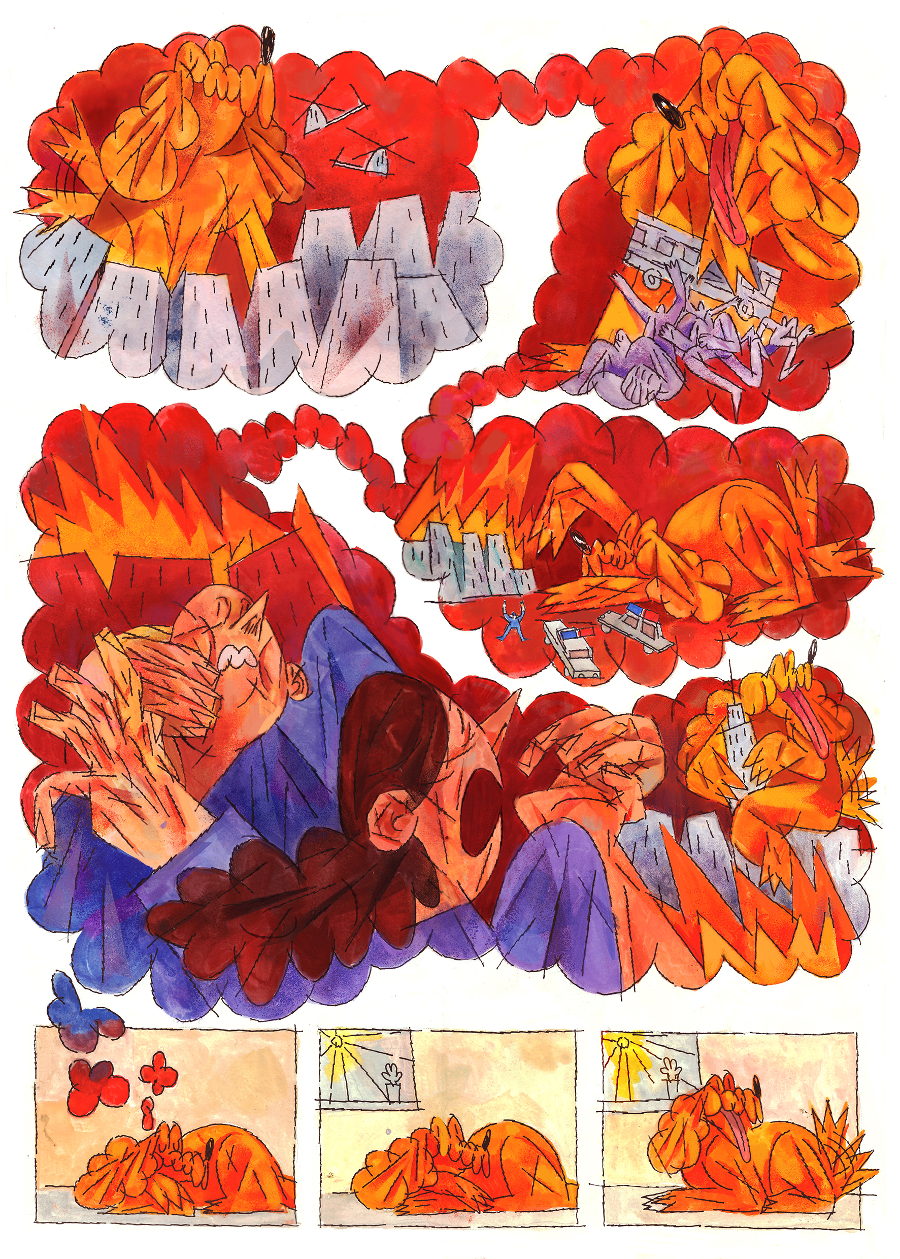 День из жизни собаки | Комикс — Изображение №3 — Иллюстрация, Графика на Dprofile