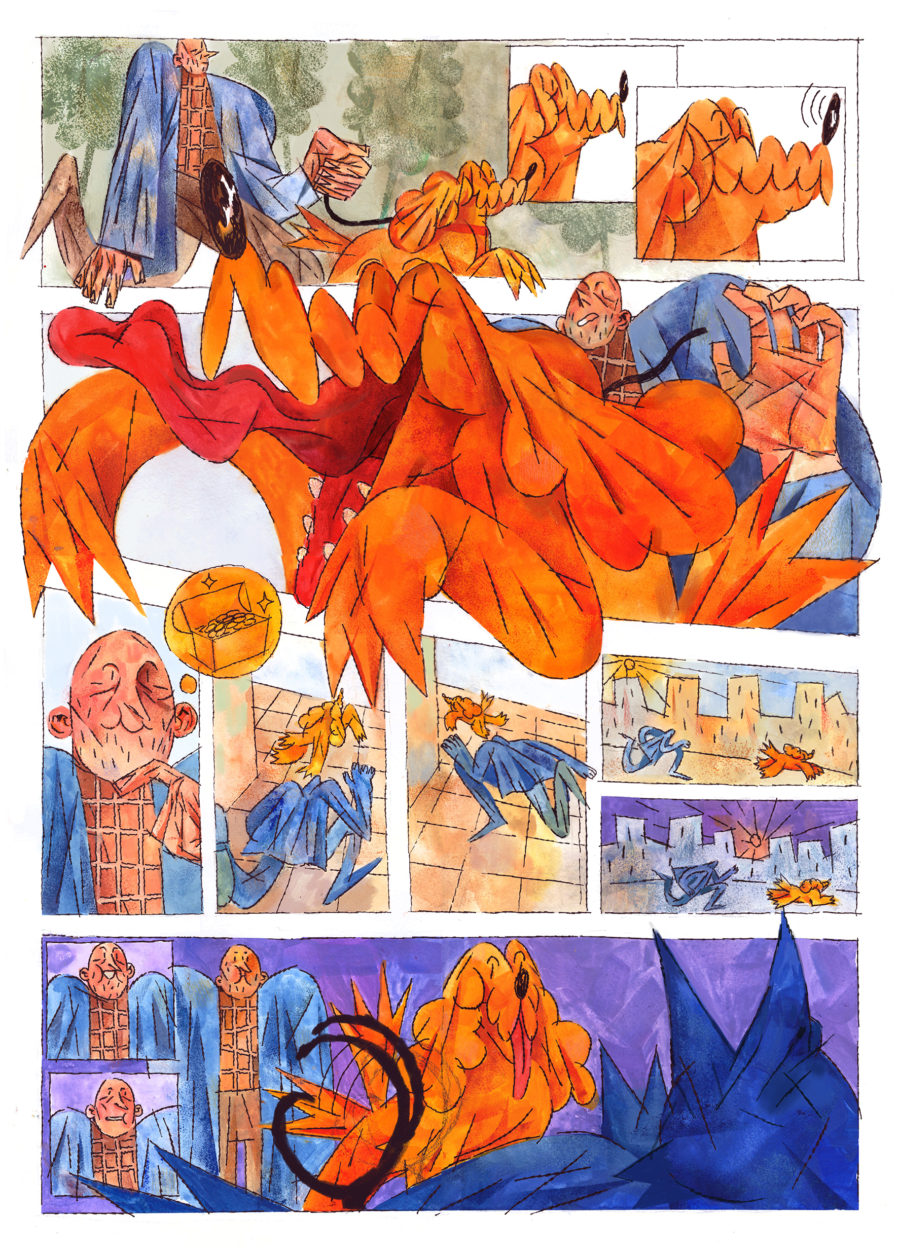 День из жизни собаки | Комикс — Изображение №2 — Иллюстрация, Графика на Dprofile