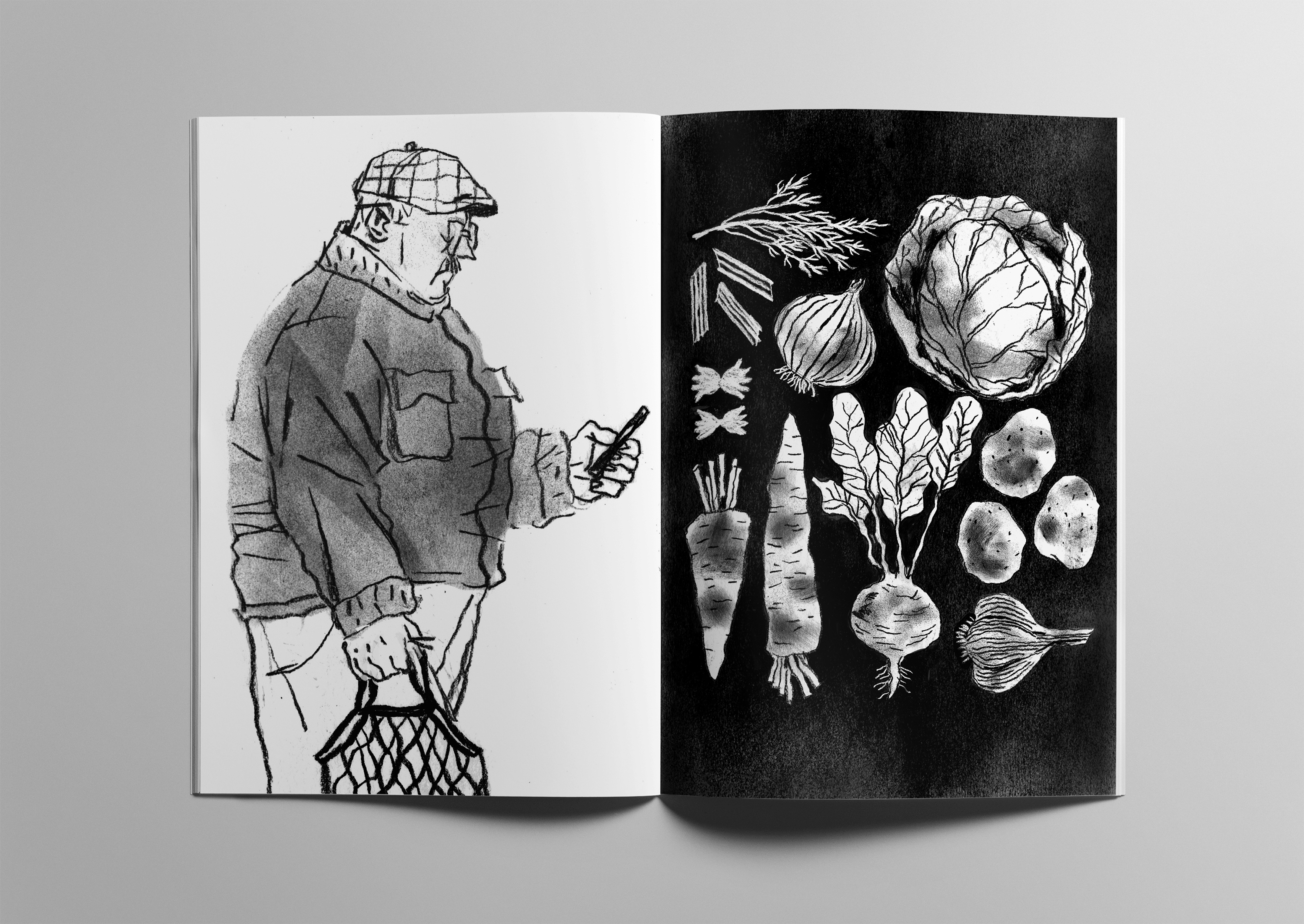 Всё своё ношу с собой | Зин — Изображение №13 — Иллюстрация, Графика на Dprofile
