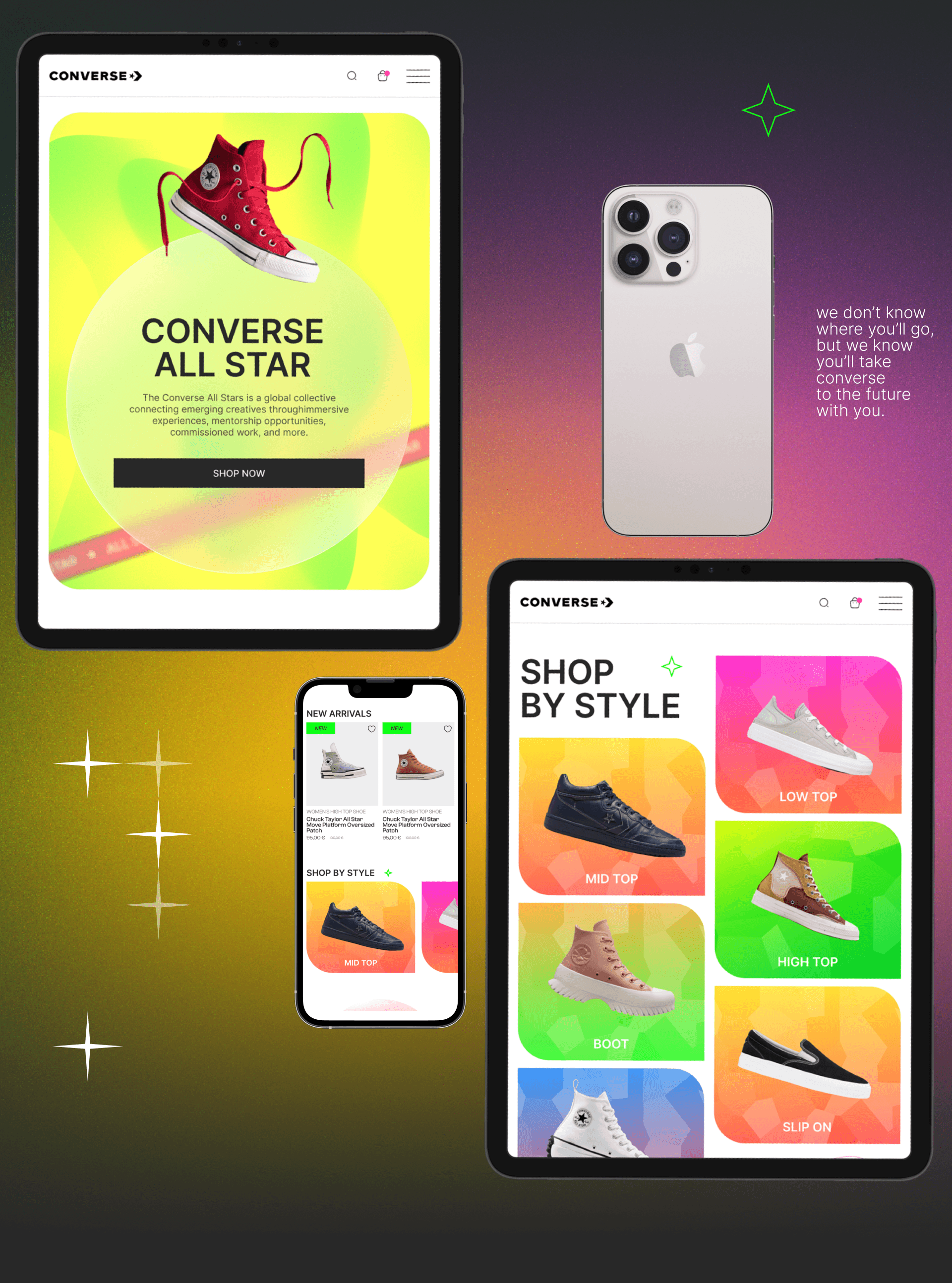 Converse | E-commerce — Изображение №3 — Интерфейсы, Графика на Dprofile