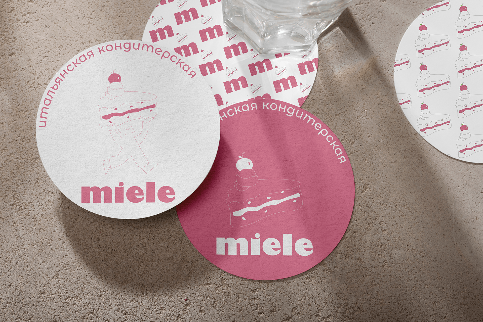 miele | Логотип и фирменный стиль для кондитерской — Изображение №6 — Брендинг на Dprofile