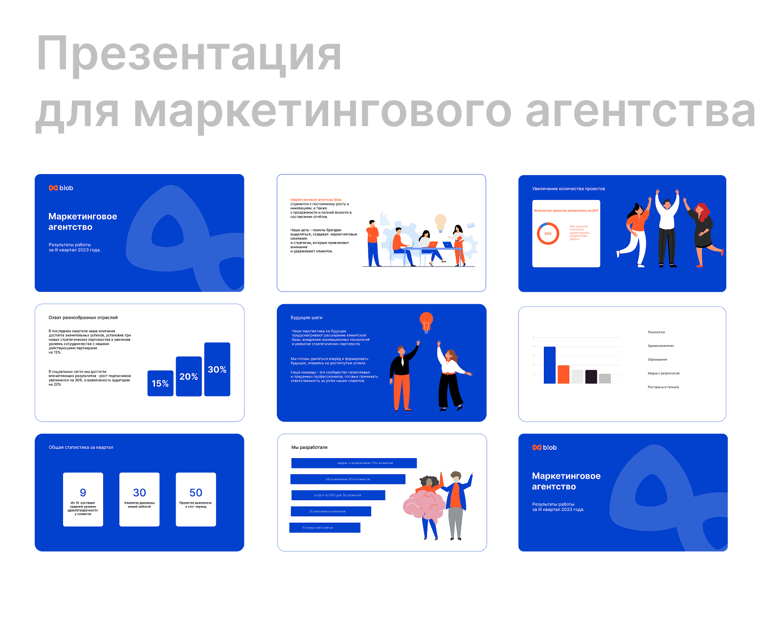 Презентация для маркетингового агентства — Брендинг, Маркетинг на Dprofile