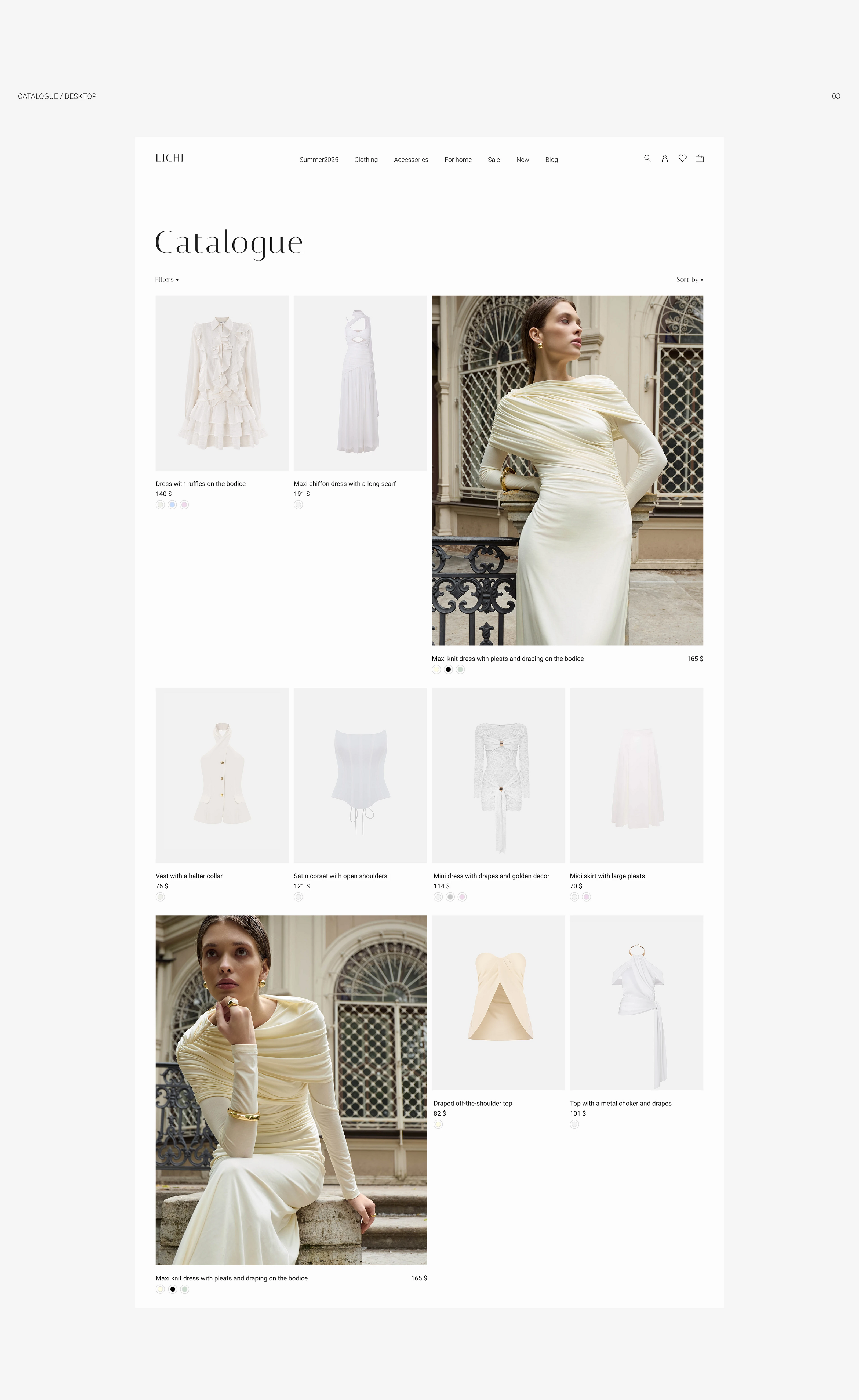 Lichi - Website Redesign — Изображение №7 — Интерфейсы на Dprofile