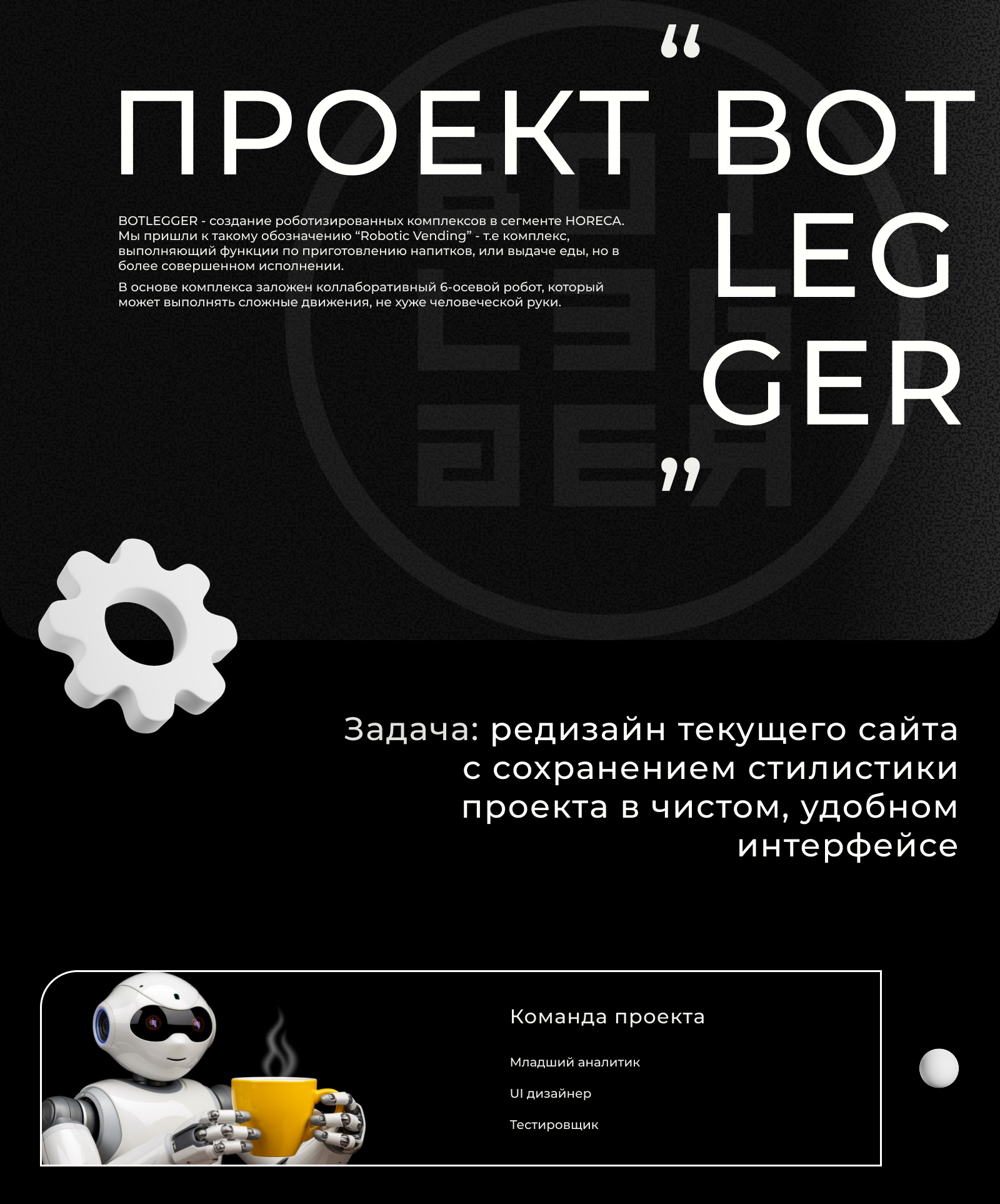 Проект "Botlegger" — Изображение №1 — Интерфейсы, Графика на Dprofile