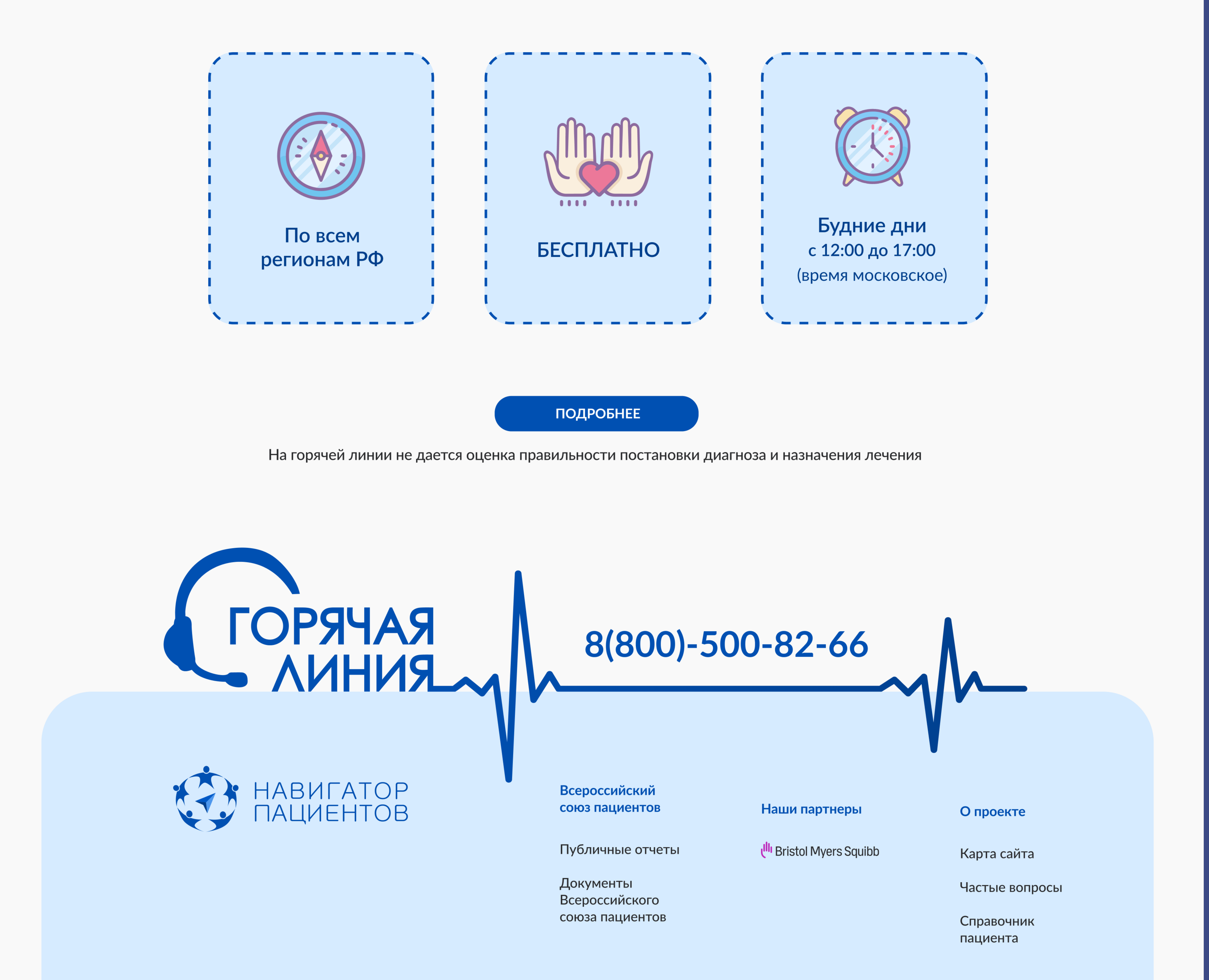 Навигатор пациентов — Интерфейсы на Dprofile