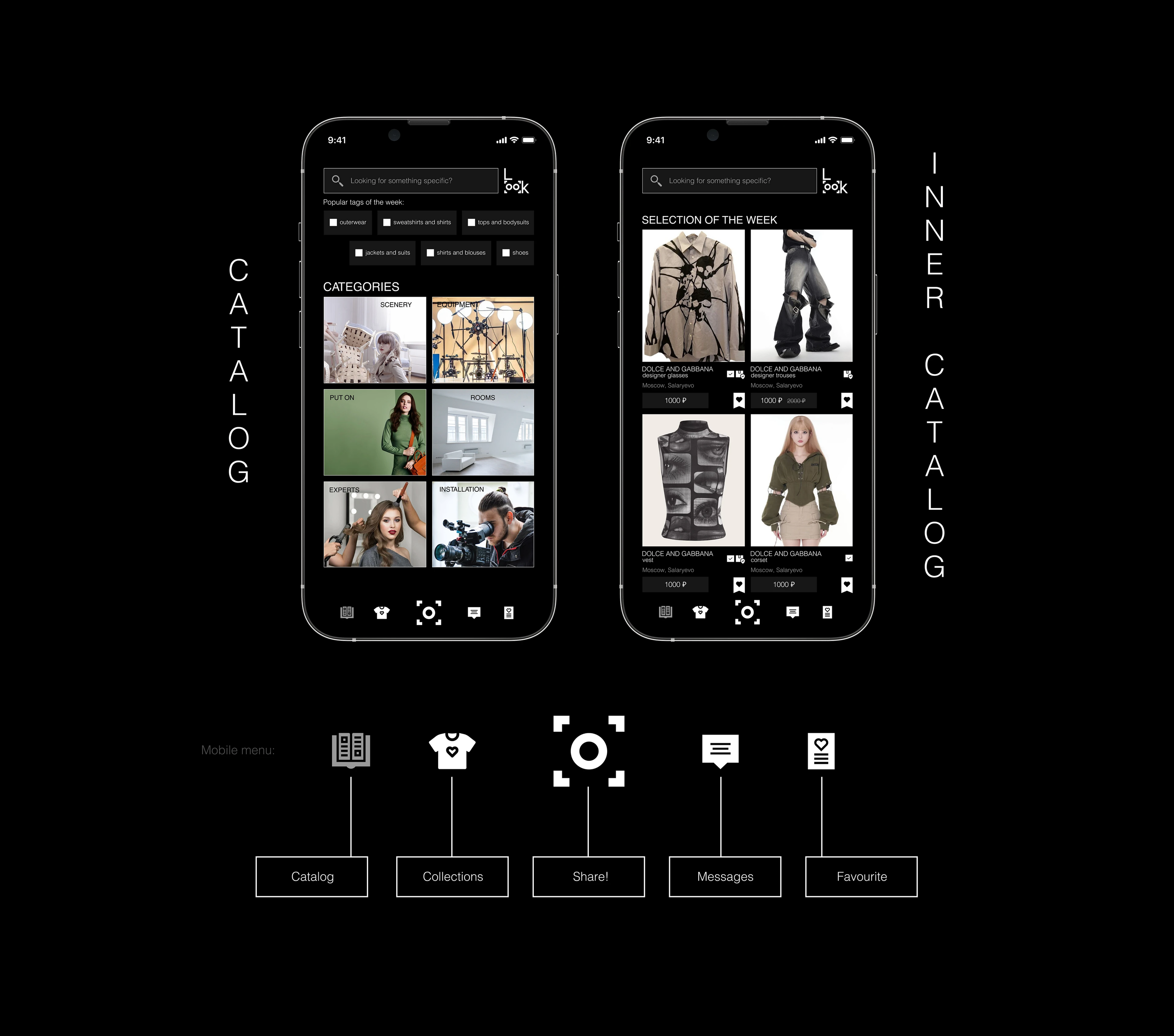 LOOKSHARING [ENG] — Изображение №22 — Интерфейсы, Брендинг на Dprofile