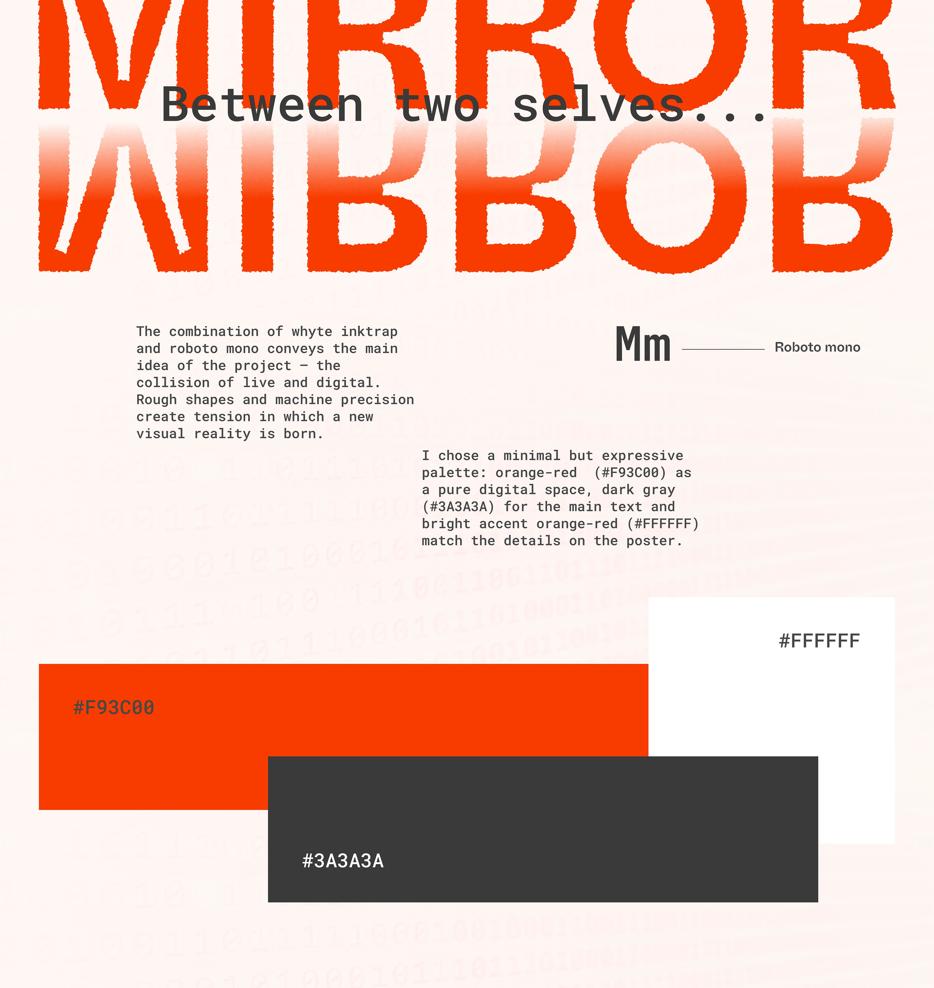 "MIRROR" / EXHIBITION POSTER — Изображение №4 — Интерфейсы, Брендинг на Dprofile