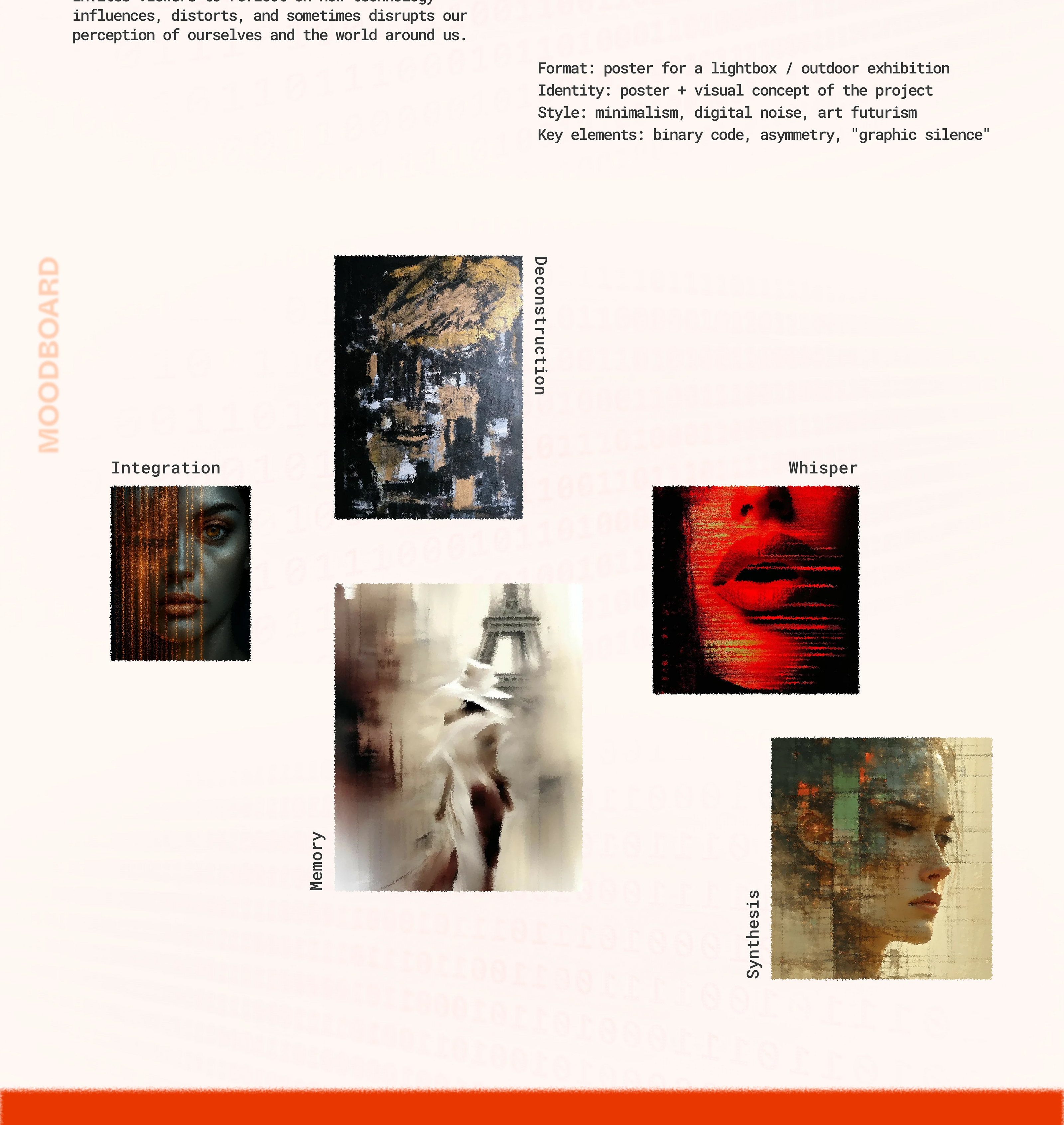 "MIRROR" / EXHIBITION POSTER — Изображение №2 — Интерфейсы, Брендинг на Dprofile