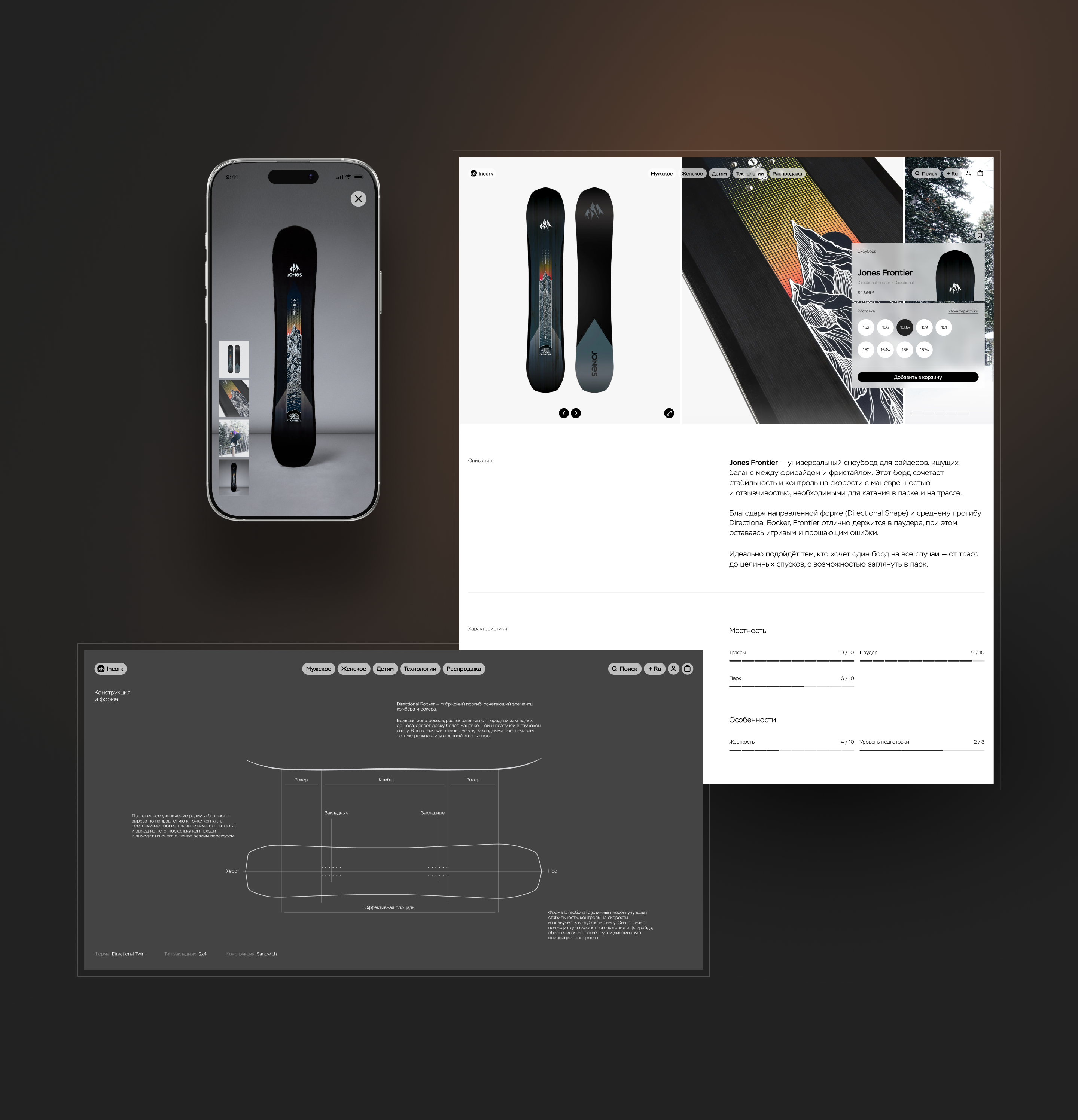 Incork | Web & UX/UI Design — Изображение №7 — Интерфейсы, Брендинг на Dprofile