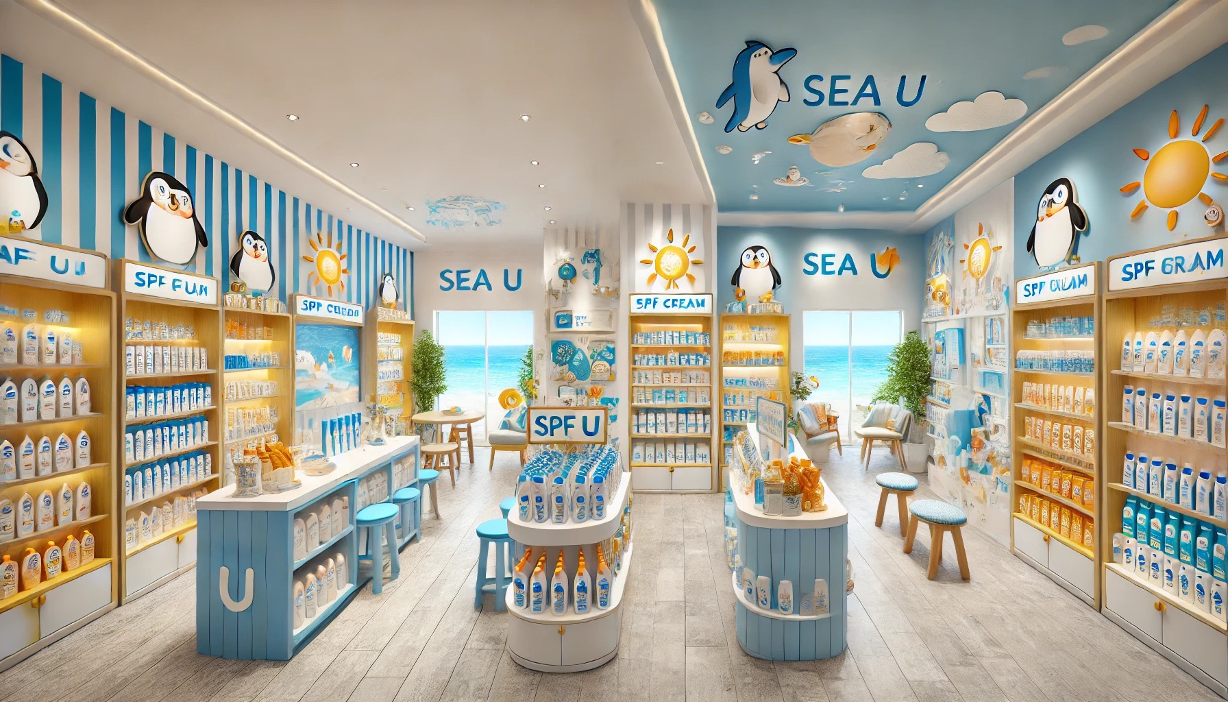 ИИ-ребрендинг Sea U — Изображение №14 — Брендинг на Dprofile