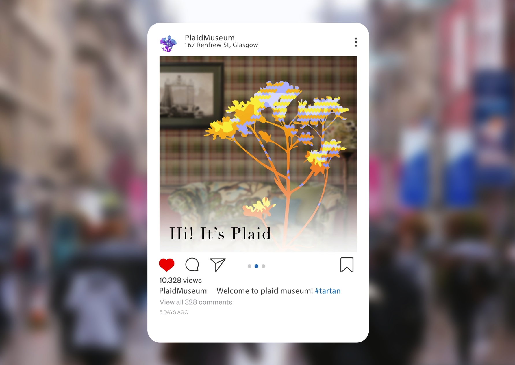 Брендинг музея шотландской клетки Plaid — Изображение №12 — Брендинг, Иллюстрация на Dprofile