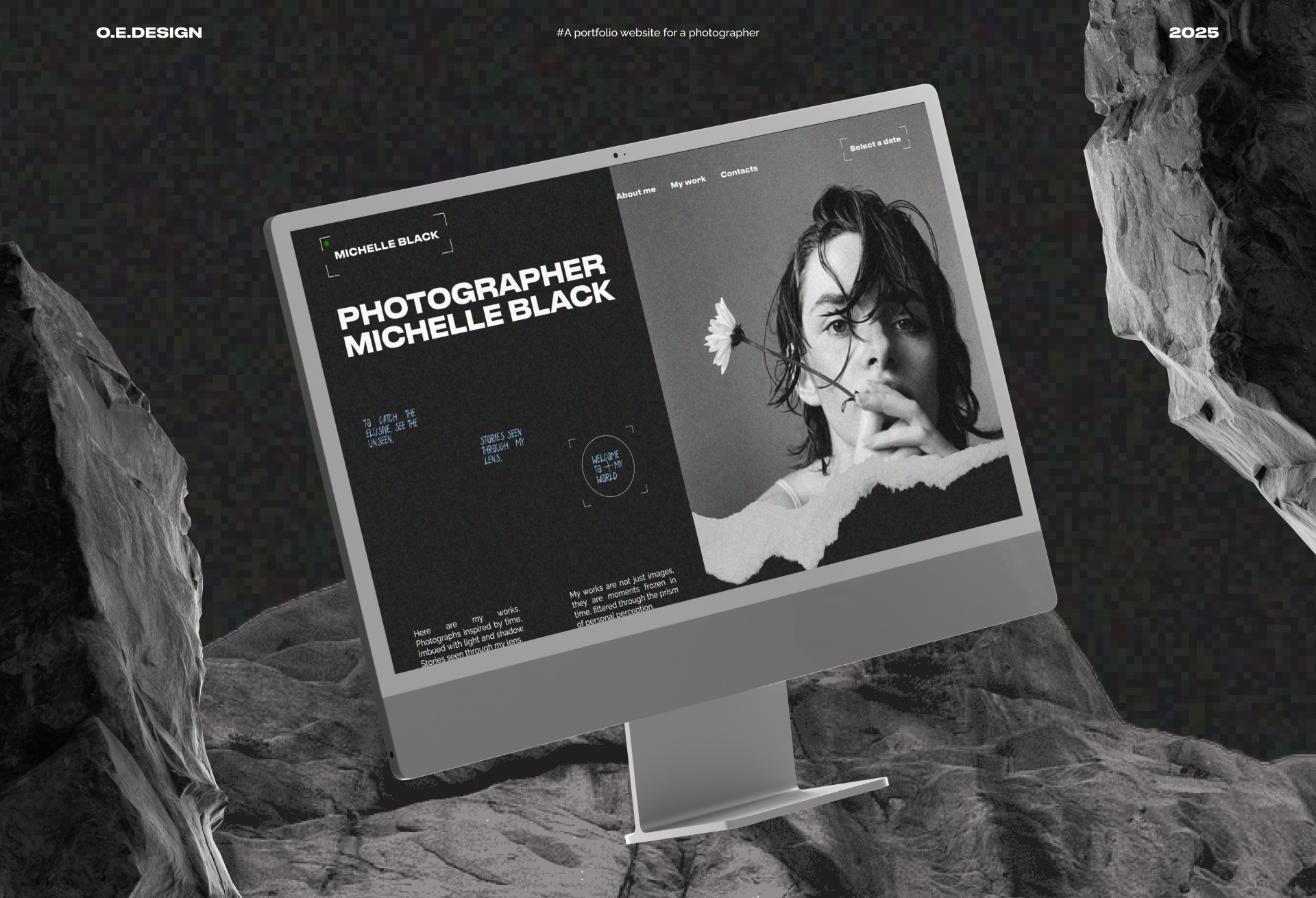Портфолио для фотографа — Изображение №1 — Интерфейсы на Dprofile