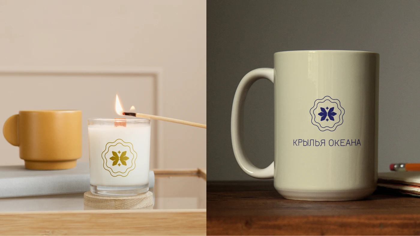 Логотип "Крылья океана" — Изображение №7 — Брендинг на Dprofile